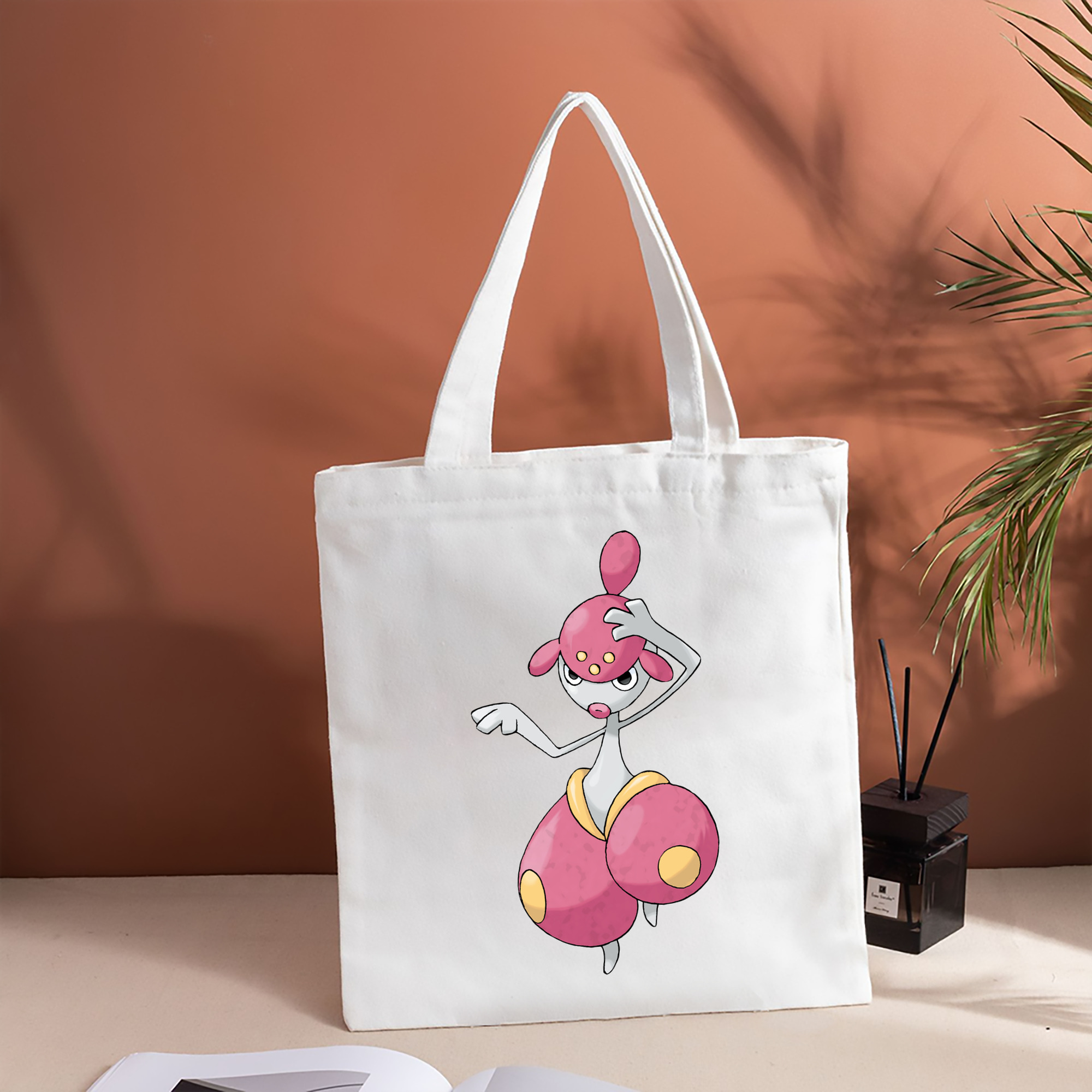 ポケットモンスター Pokémon 縦型キャンバス生地手提げバッグ　トートバッグ