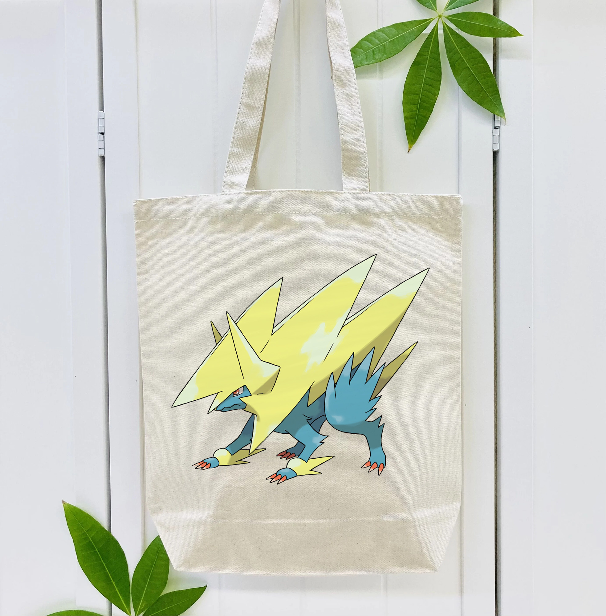 ポケットモンスター Pokémon 縦型キャンバス生地手提げバッグ　トートバッグ