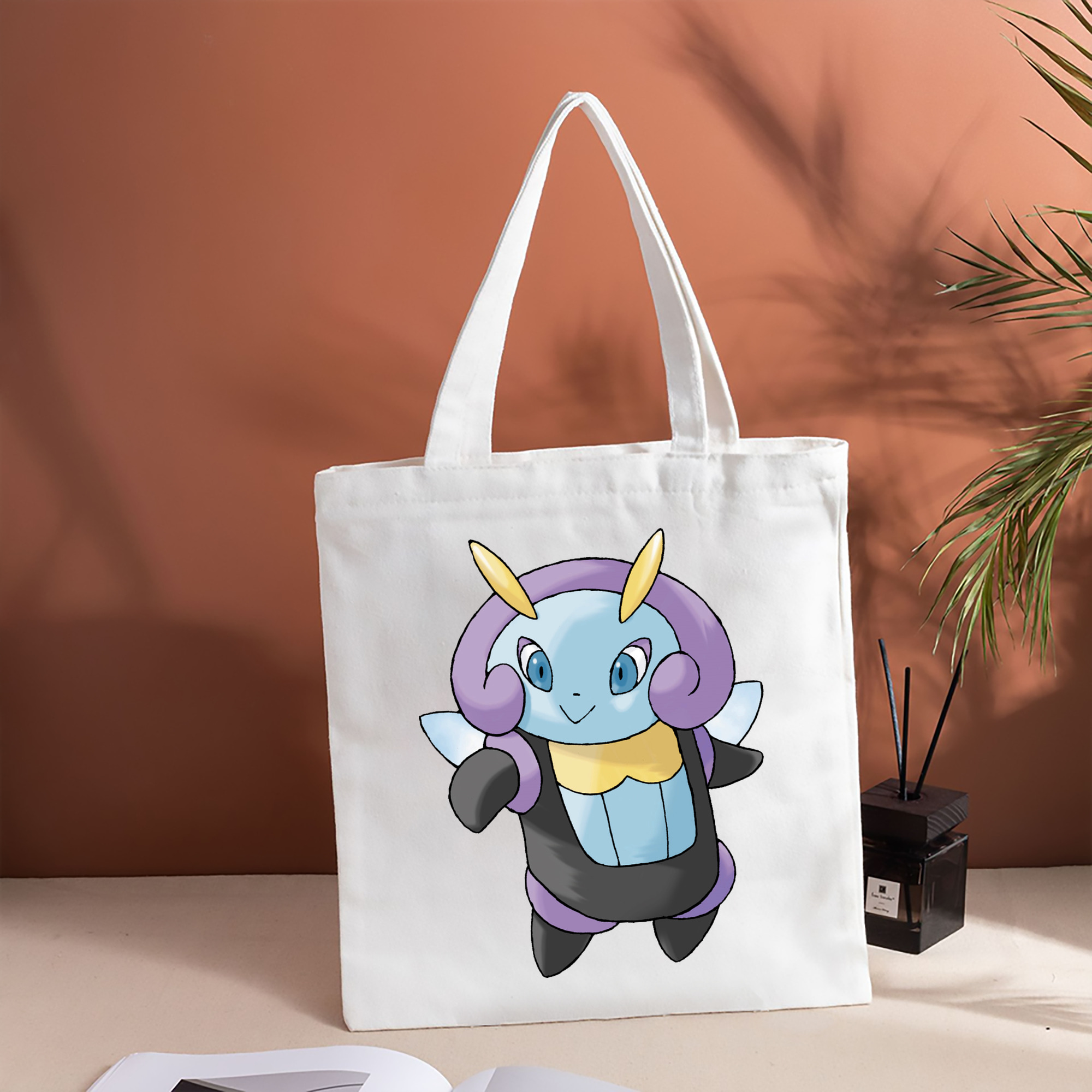 ポケットモンスター Pokémon 縦型キャンバス生地手提げバッグ　トートバッグ