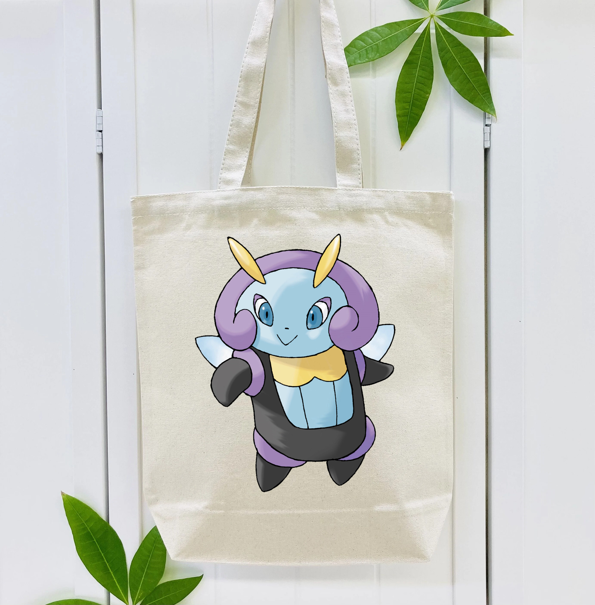 ポケットモンスター Pokémon 縦型キャンバス生地手提げバッグ　トートバッグ