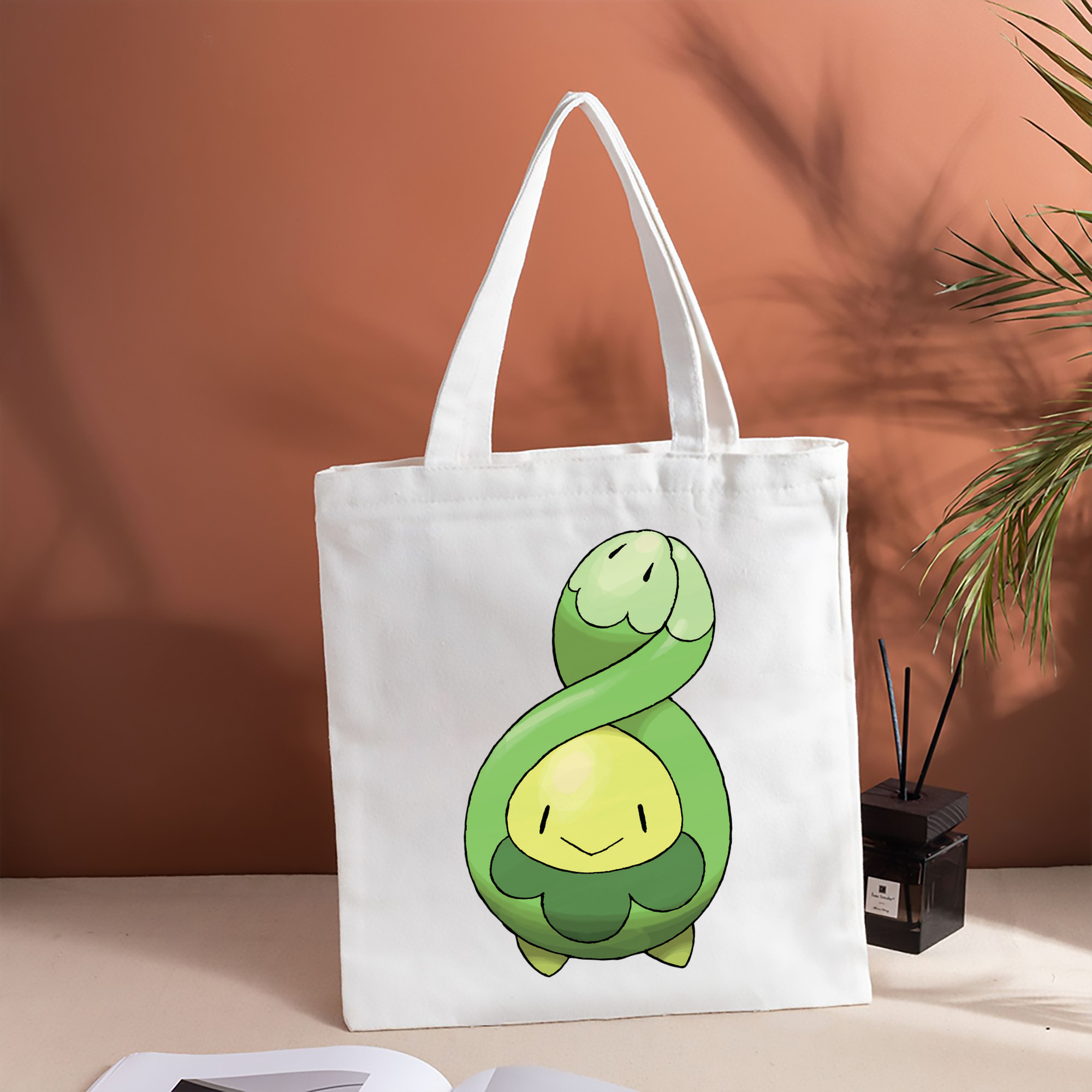 ポケットモンスター Pokémon 縦型キャンバス生地手提げバッグ　トートバッグ