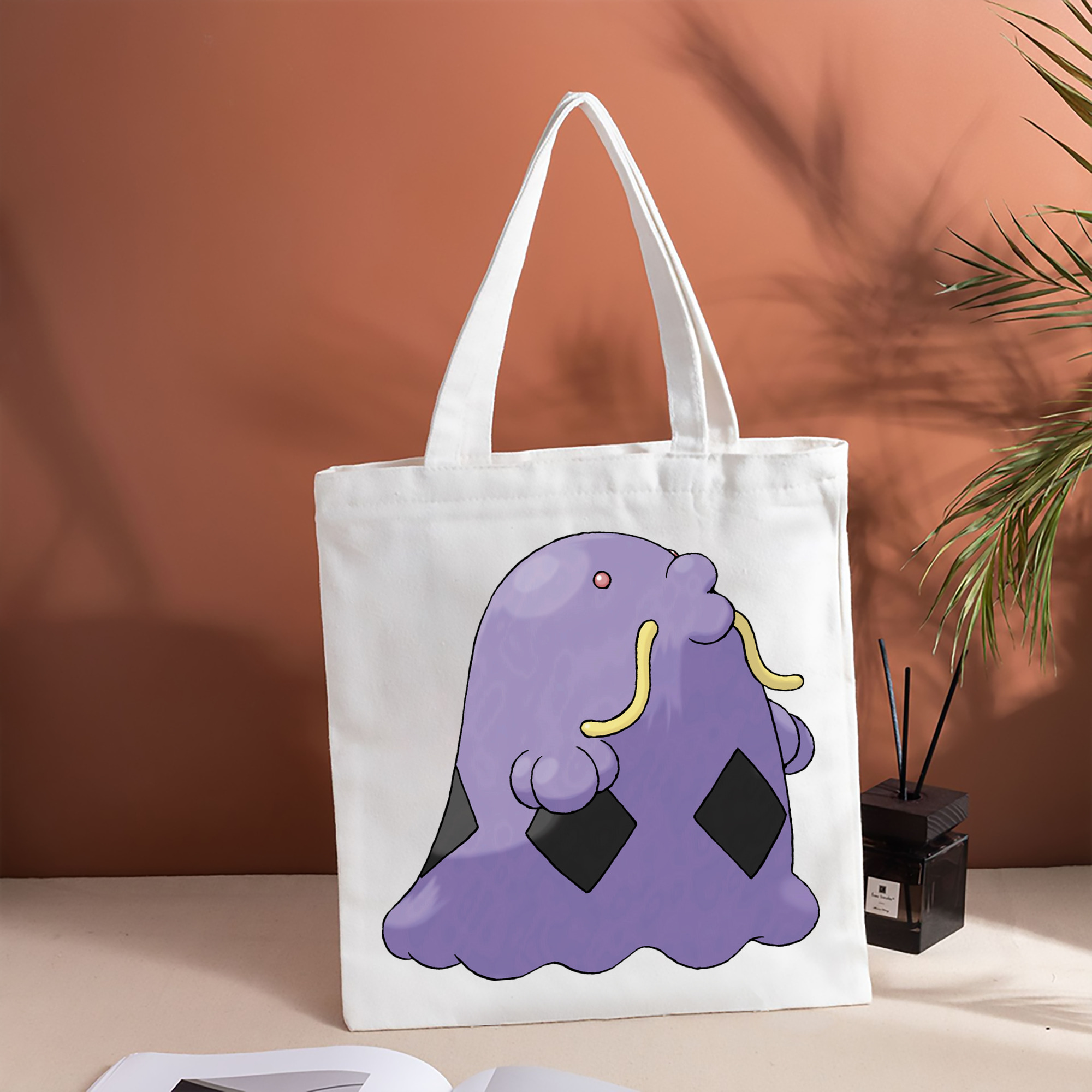 ポケットモンスター Pokémon 縦型キャンバス生地手提げバッグ　トートバッグ