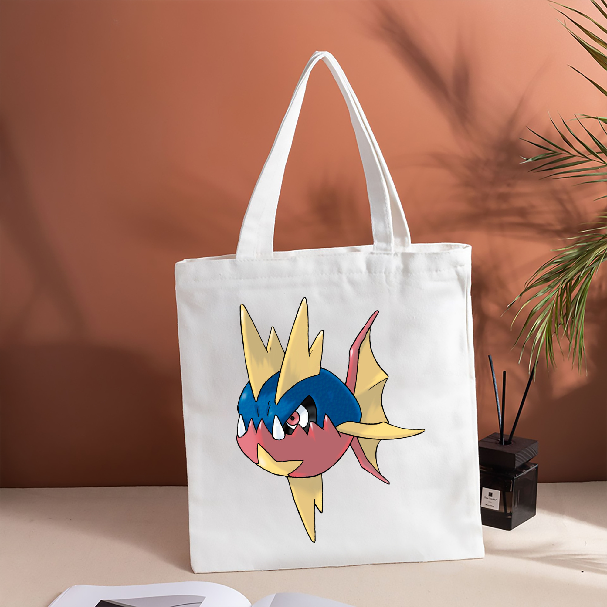 ポケットモンスター Pokémon 縦型キャンバス生地手提げバッグ　トートバッグ