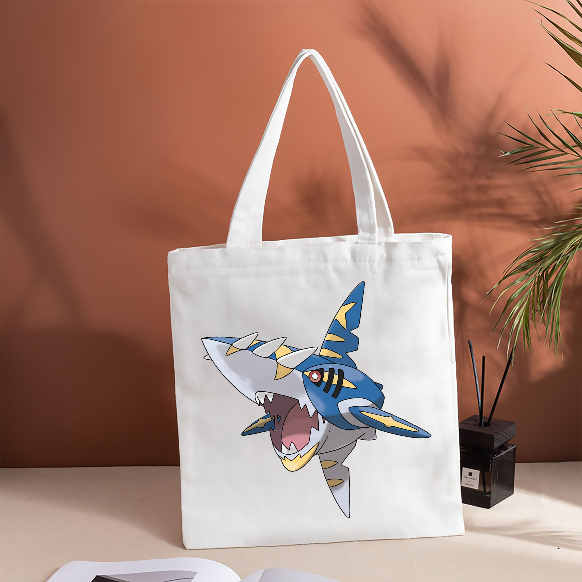 ポケットモンスター Pokémon 縦型キャンバス生地手提げバッグ　トートバッグ