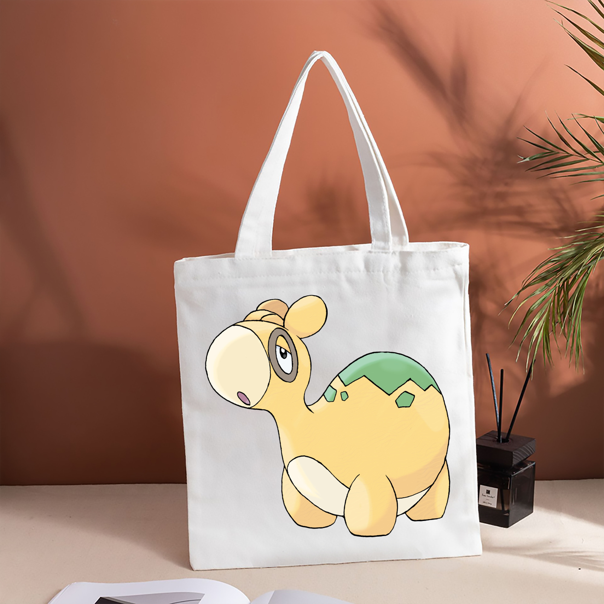 ポケットモンスター Pokémon 縦型キャンバス生地手提げバッグ　トートバッグ
