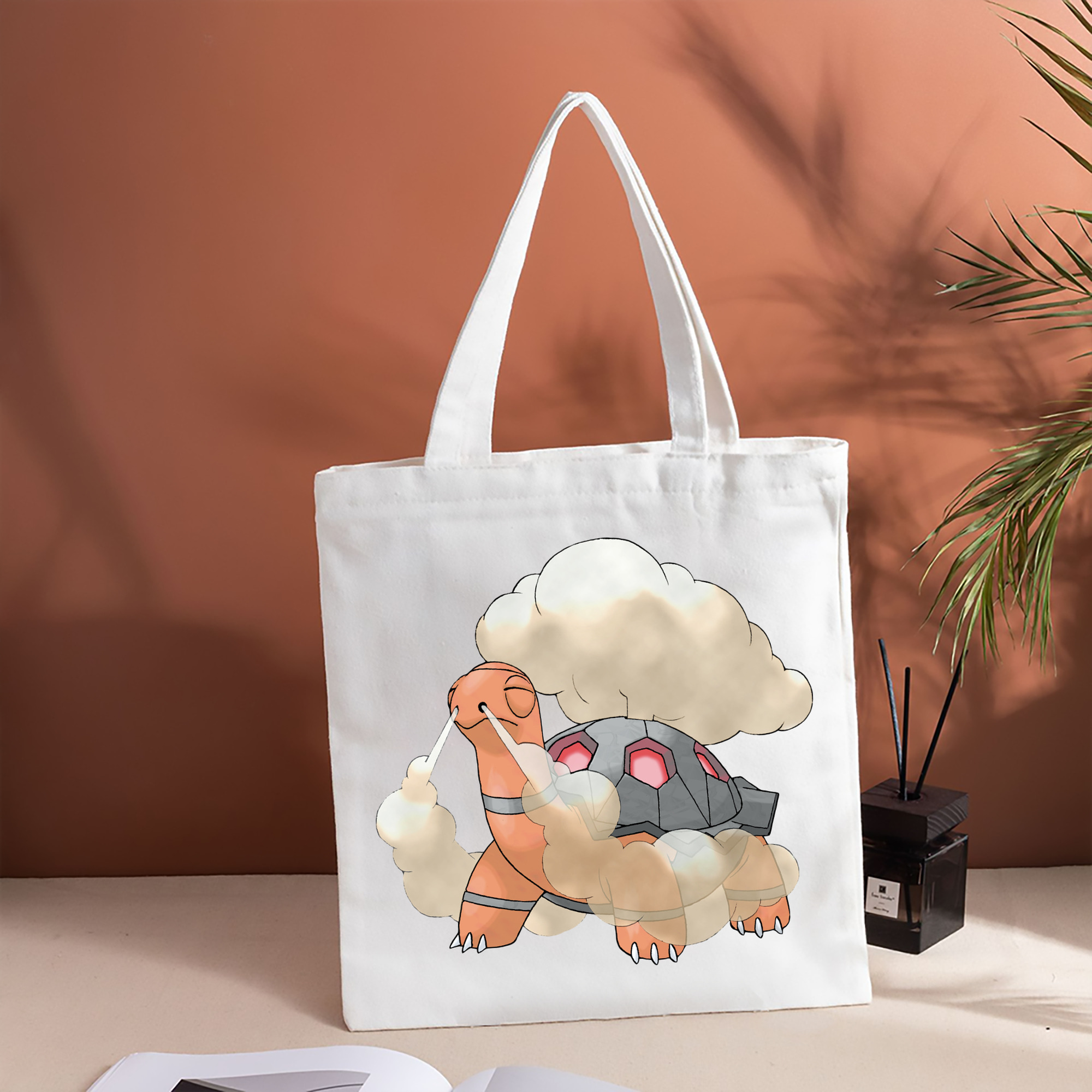 ポケットモンスター Pokémon 縦型キャンバス生地手提げバッグ　トートバッグ
