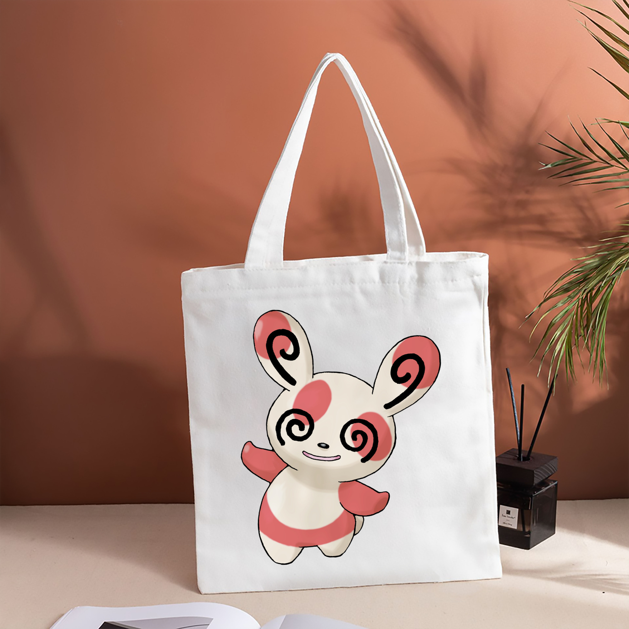 ポケットモンスター Pokémon 縦型キャンバス生地手提げバッグ　トートバッグ