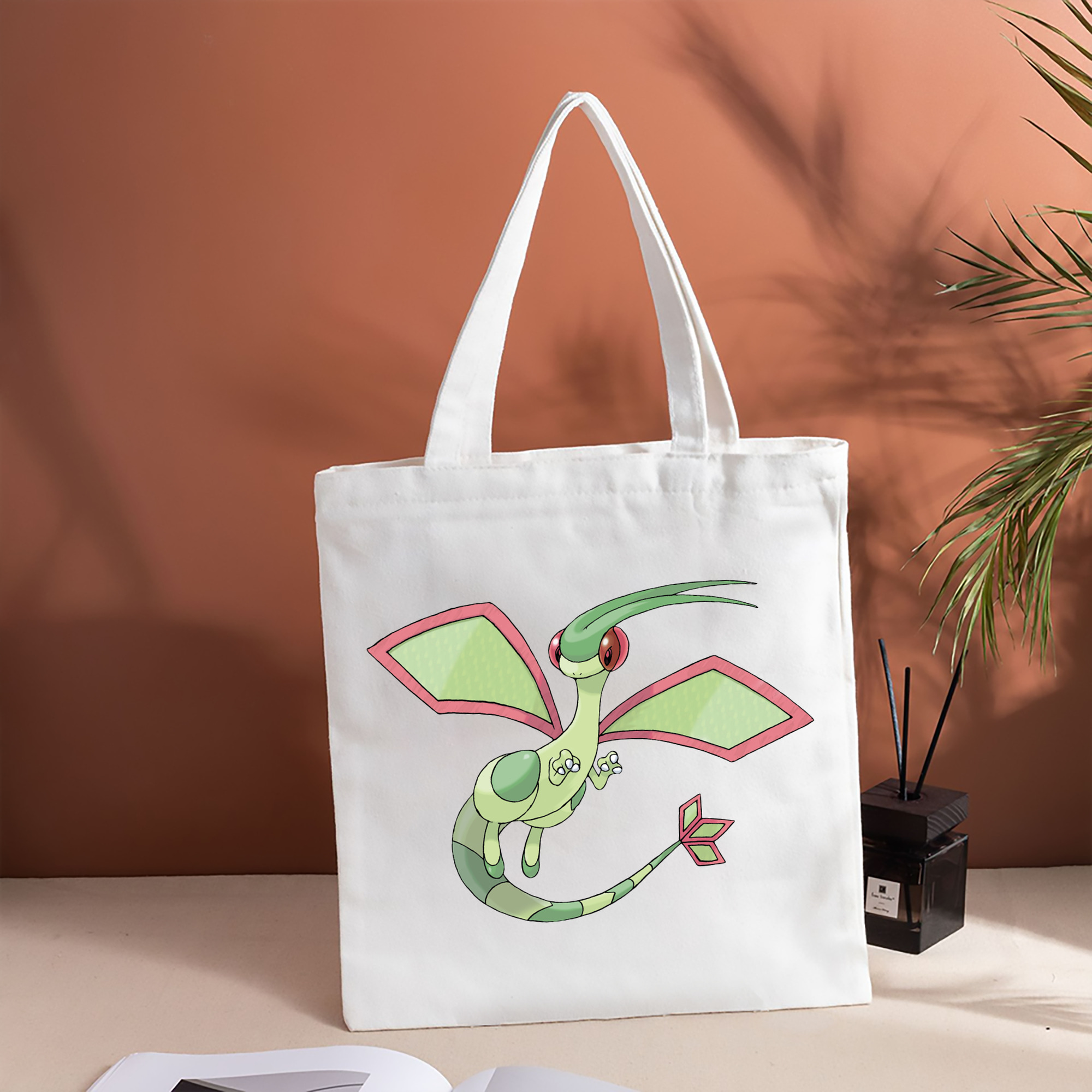 ポケットモンスター Pokémon 縦型キャンバス生地手提げバッグ　トートバッグ