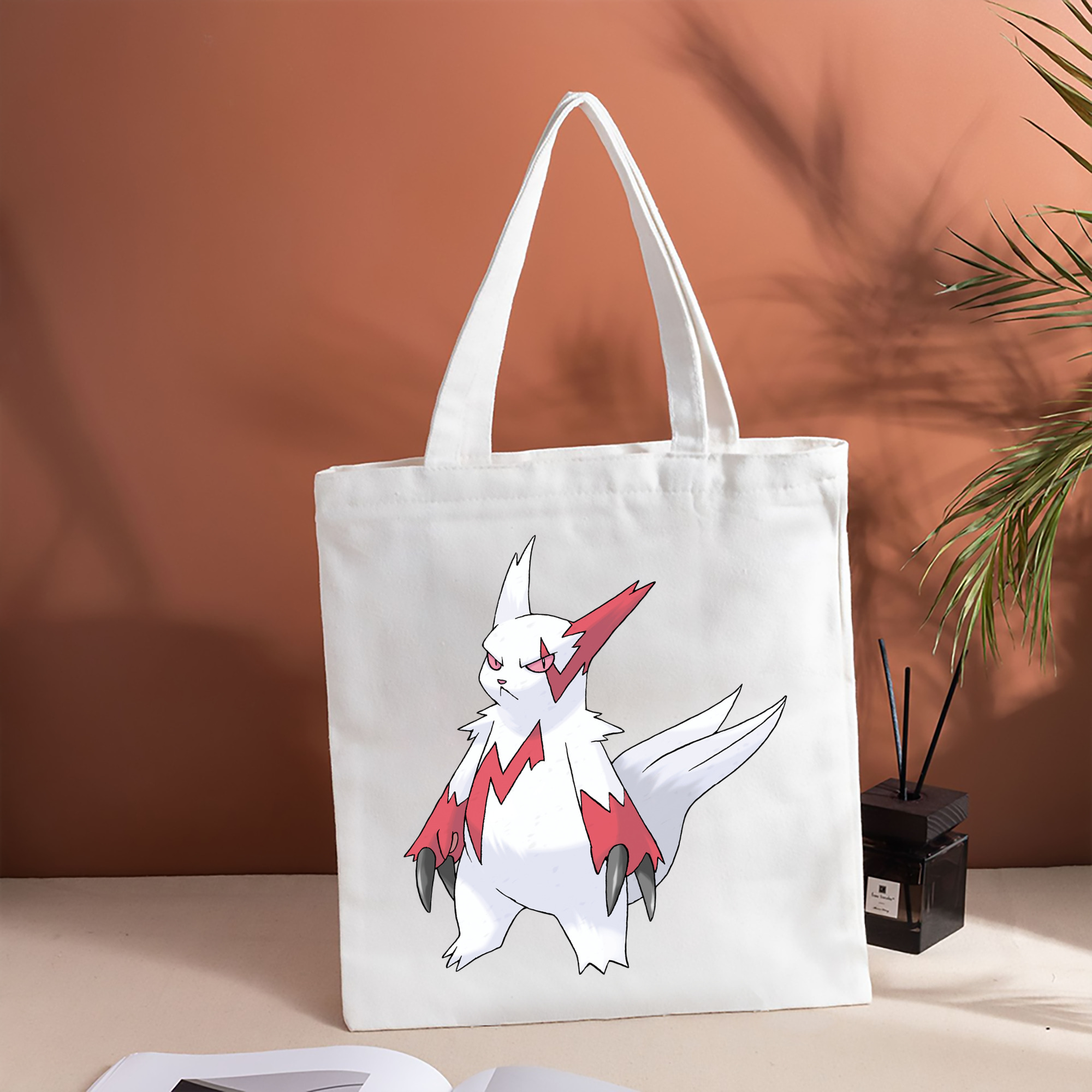 ポケットモンスター Pokémon 縦型キャンバス生地手提げバッグ　トートバッグ