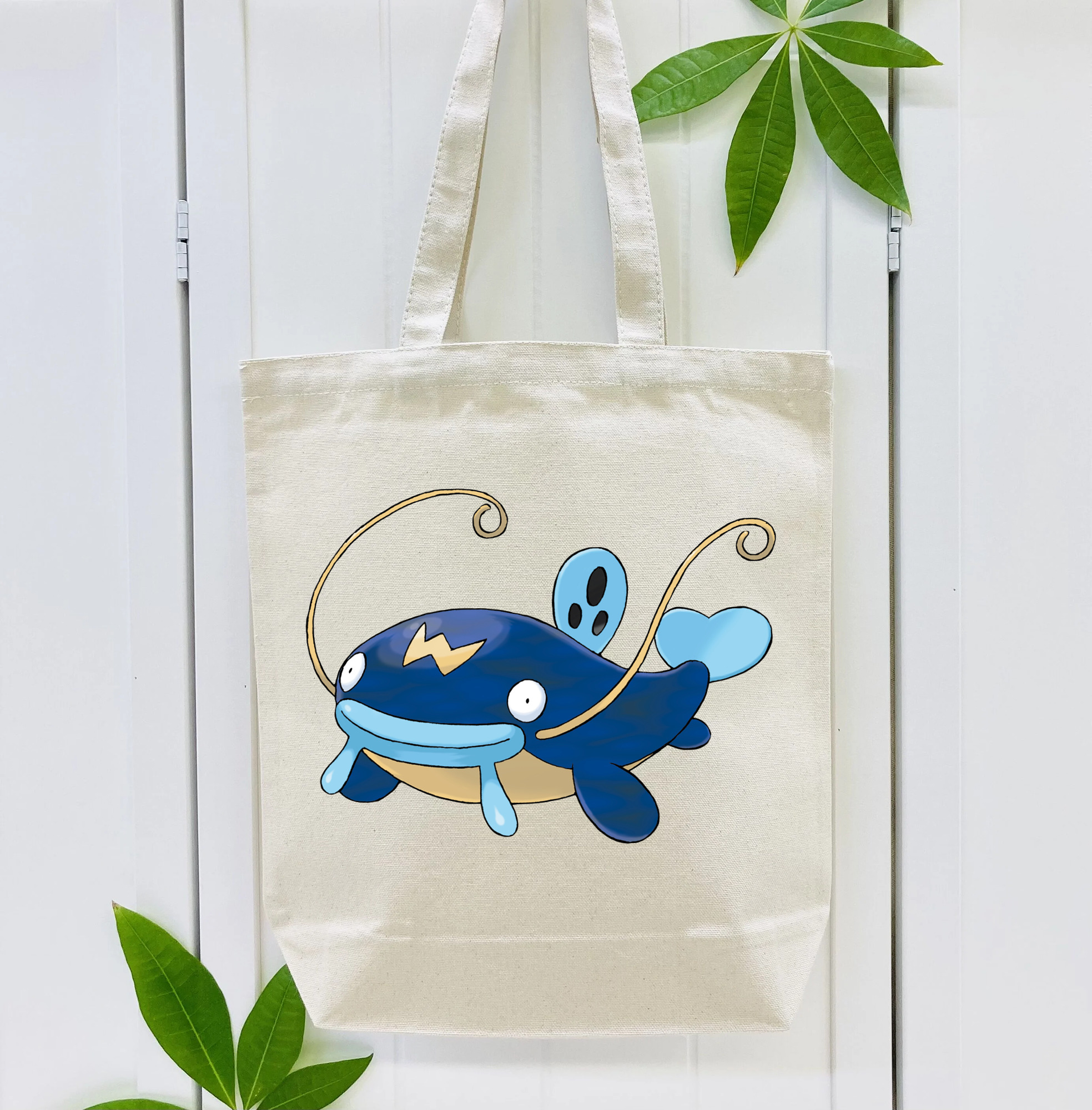 ポケットモンスター Pokémon 縦型キャンバス生地手提げバッグ　トートバッグ
