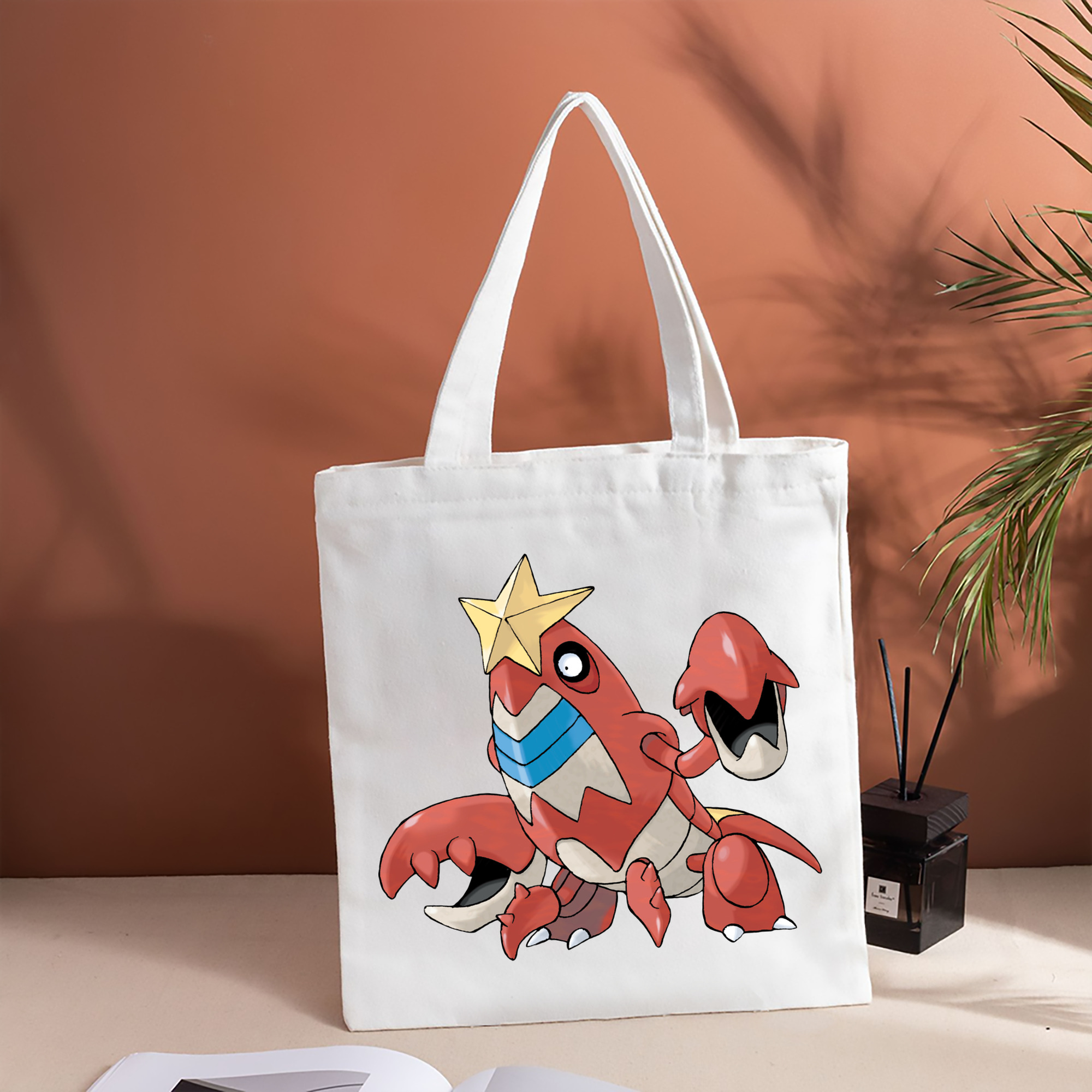 ポケットモンスター Pokémon 縦型キャンバス生地手提げバッグ　トートバッグ