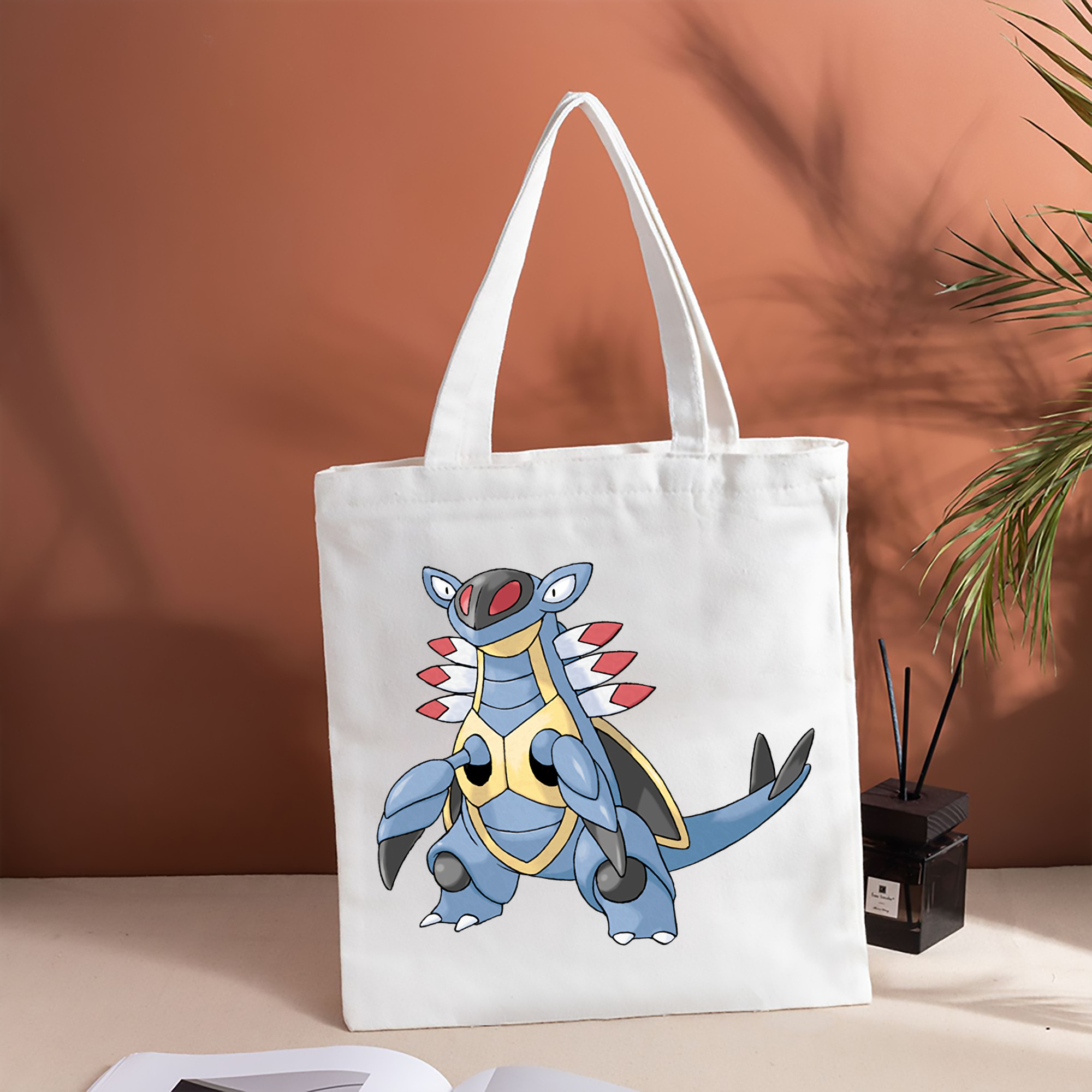 ポケットモンスター Pokémon 縦型キャンバス生地手提げバッグ　トートバッグ
