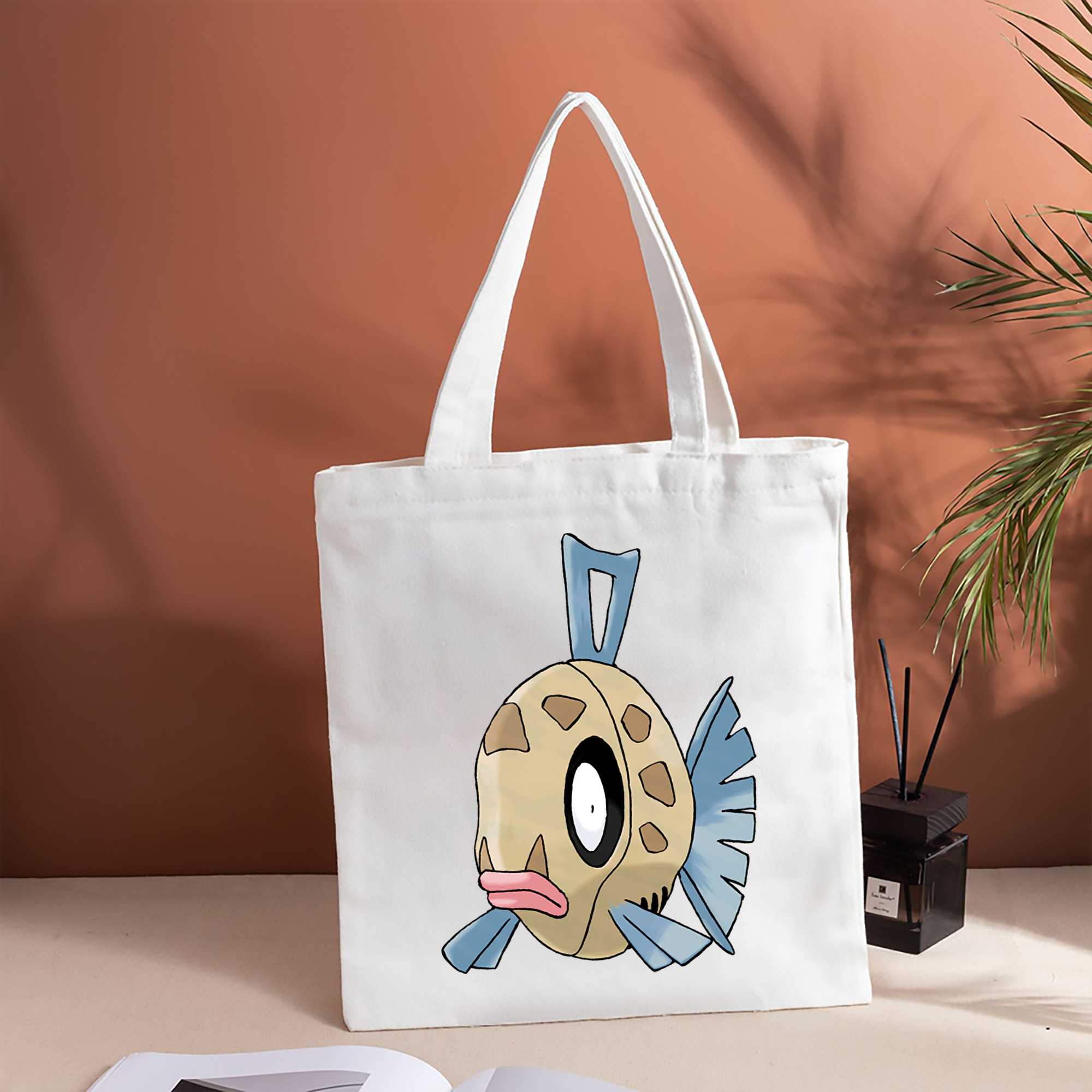 ポケットモンスター Pokémon 縦型キャンバス生地手提げバッグ　トートバッグ