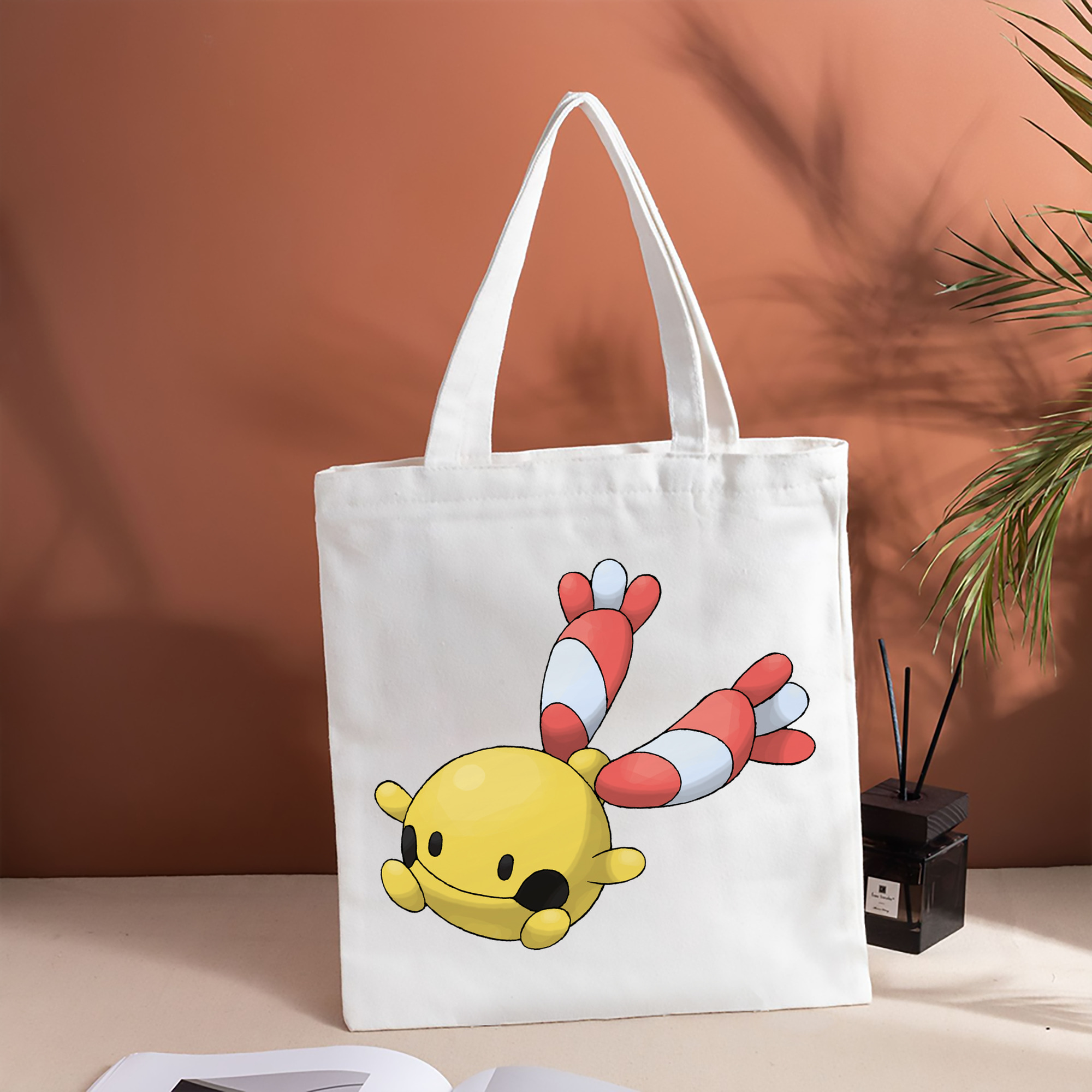 ポケットモンスター Pokémon 縦型キャンバス生地手提げバッグ　トートバッグ