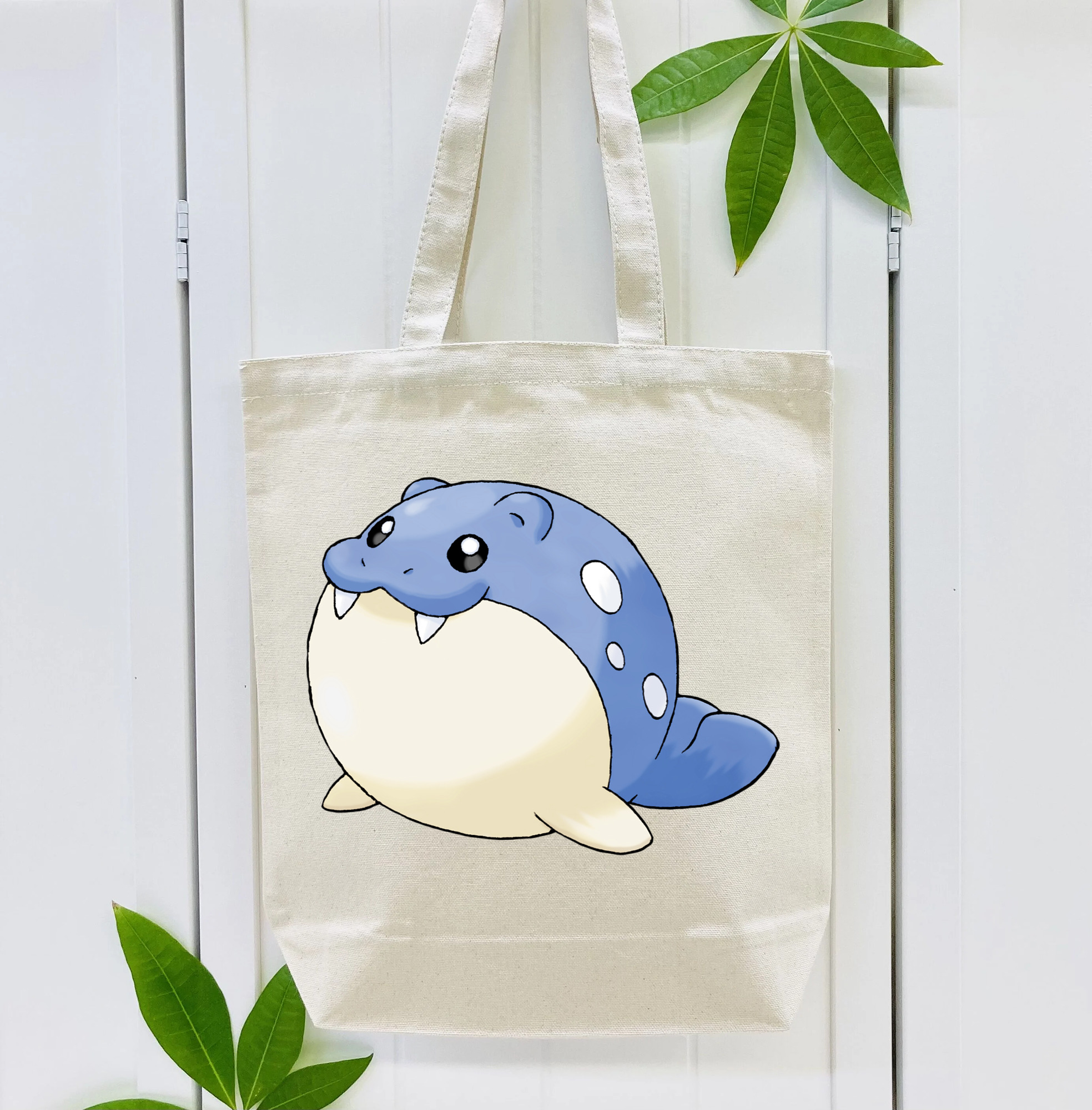 ポケットモンスター Pokémon 縦型キャンバス生地手提げバッグ　トートバッグ