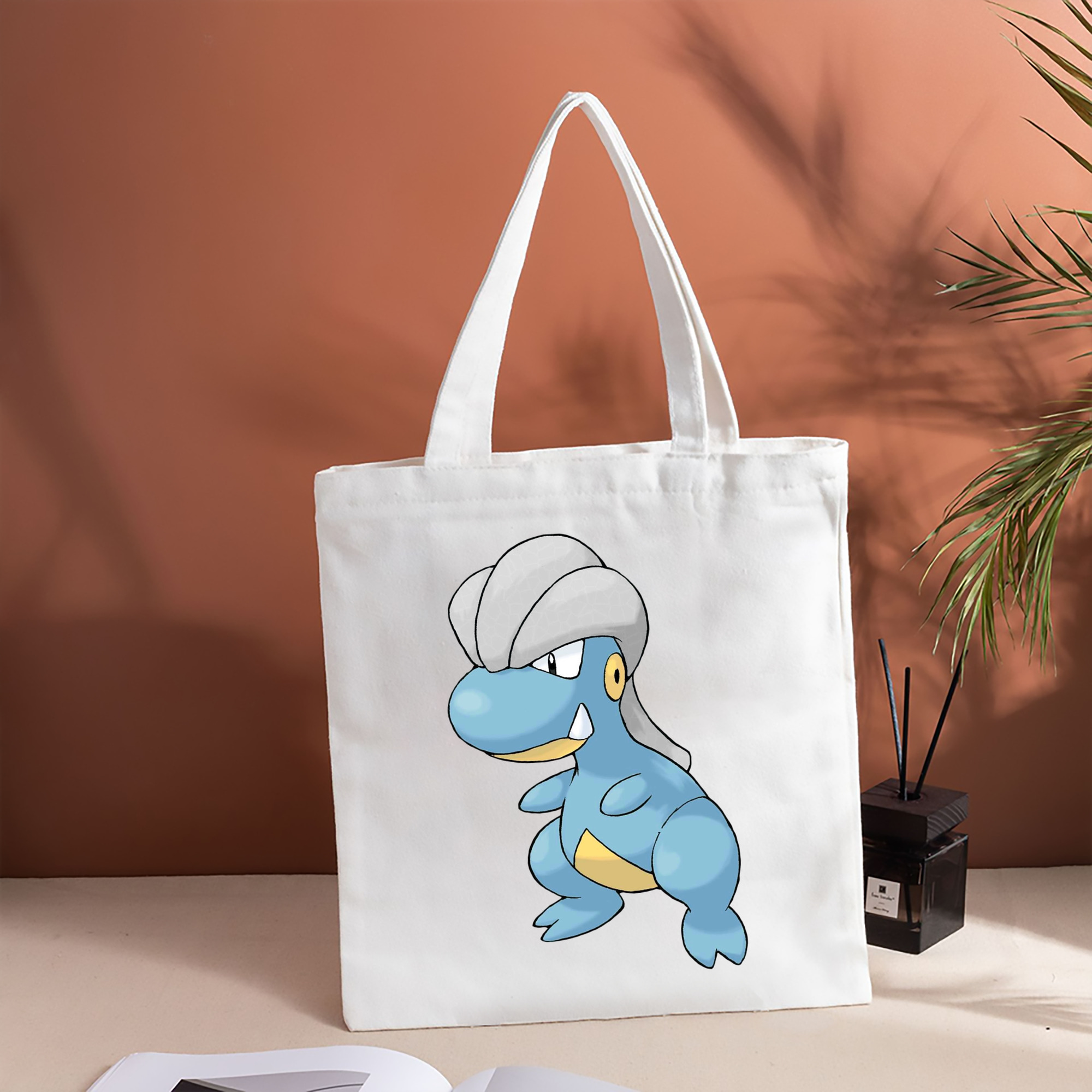 ポケットモンスター Pokémon 縦型キャンバス生地手提げバッグ　トートバッグ