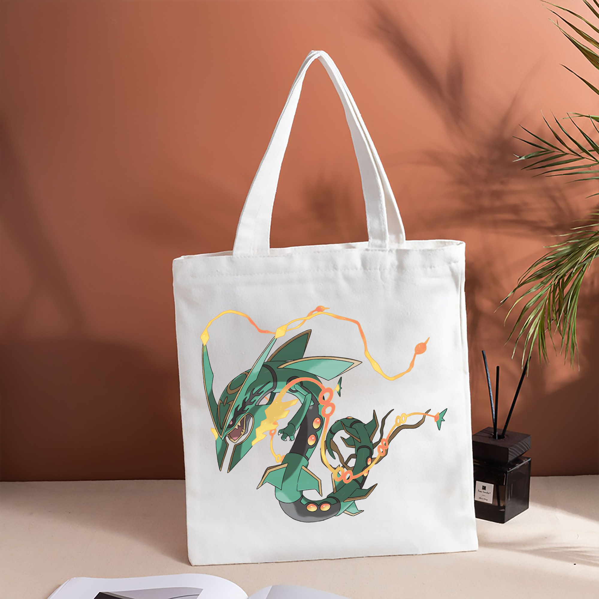 ポケットモンスター Pokémon 縦型キャンバス生地手提げバッグ　トートバッグ