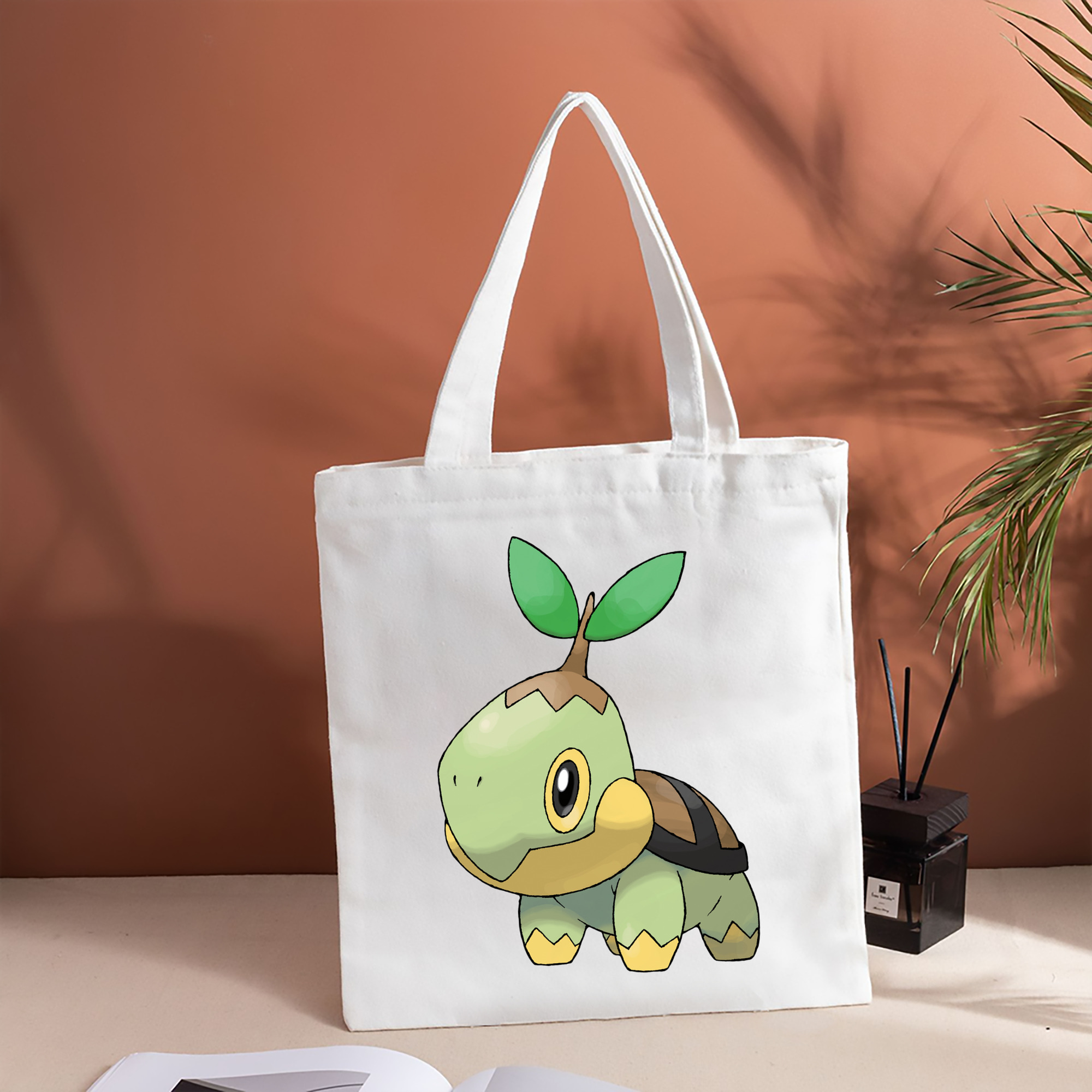 ポケットモンスター Pokémon 縦型キャンバス生地手提げバッグ　トートバッグ