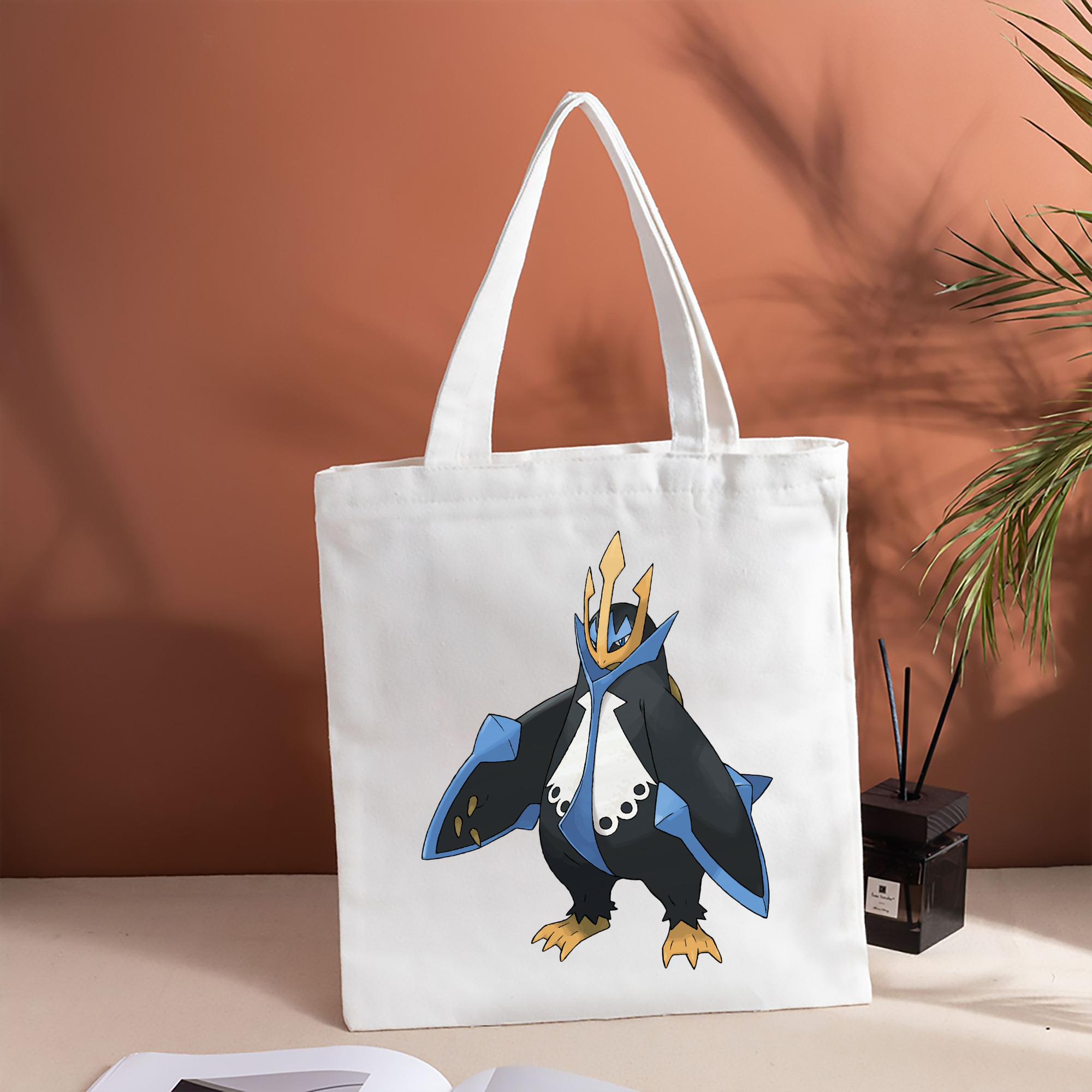 ポケットモンスター Pokémon 縦型キャンバス生地手提げバッグ　トートバッグ