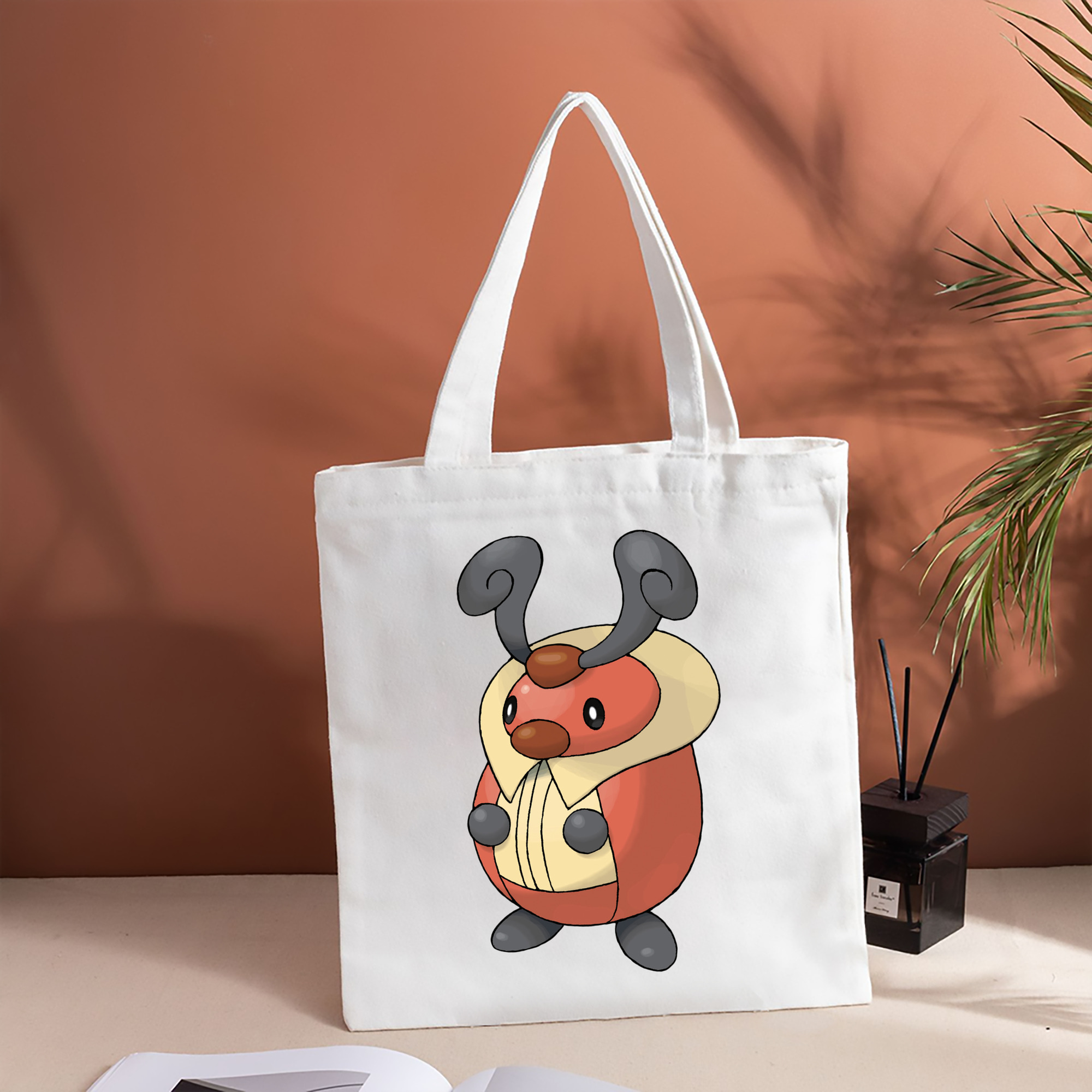 ポケットモンスター Pokémon 縦型キャンバス生地手提げバッグ　トートバッグ