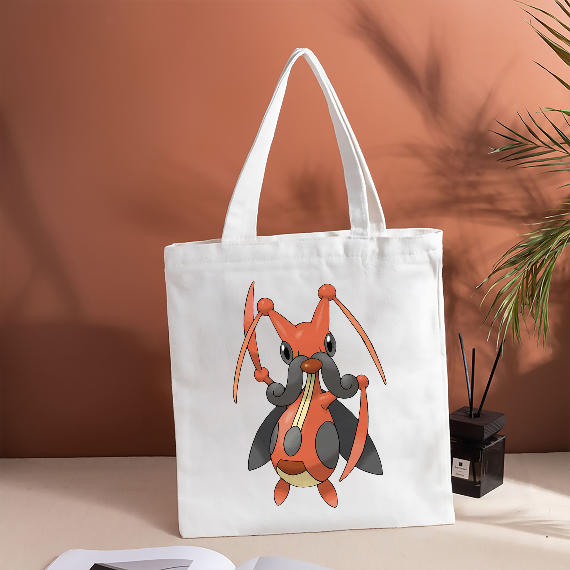 ポケットモンスター Pokémon 縦型キャンバス生地手提げバッグ　トートバッグ