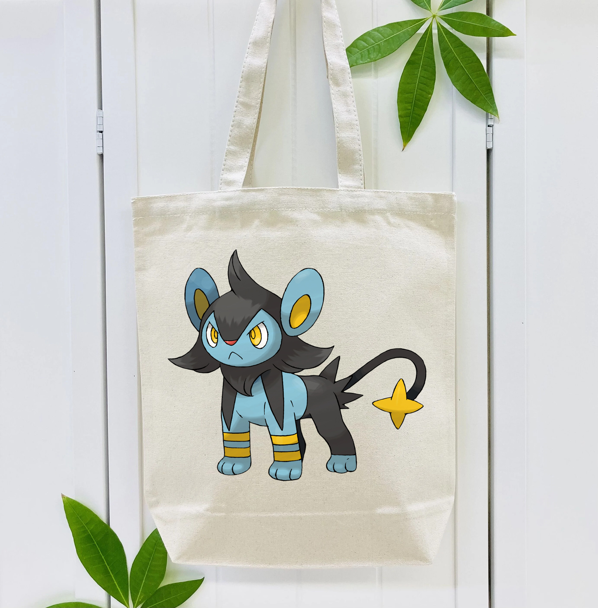 ポケットモンスター Pokémon 縦型キャンバス生地手提げバッグ　トートバッグ