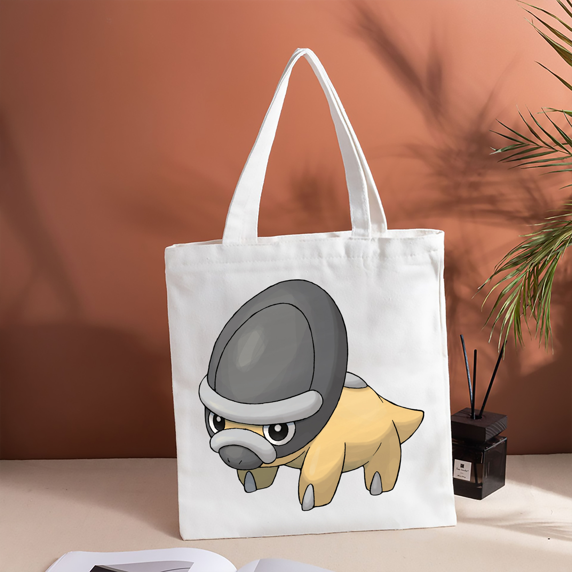 ポケットモンスター Pokémon 縦型キャンバス生地手提げバッグ　トートバッグ