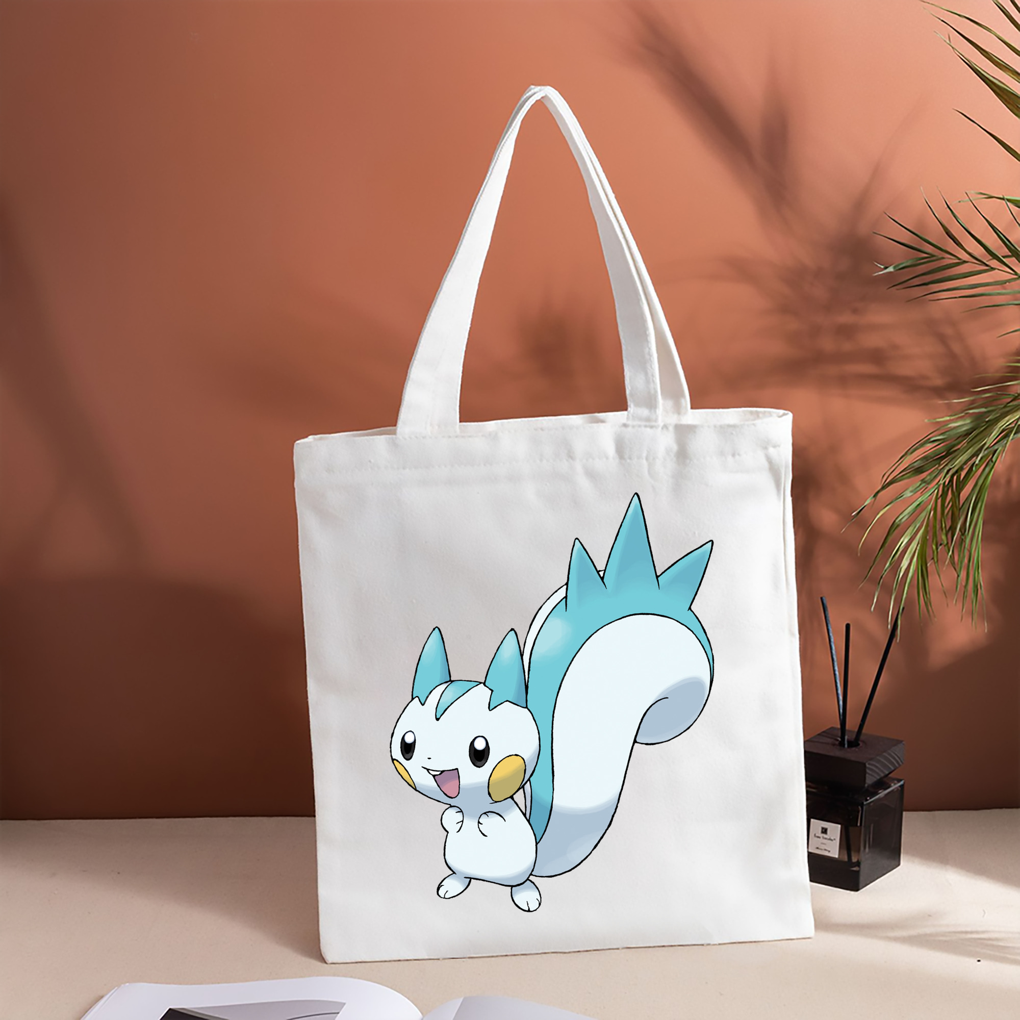 ポケットモンスター Pokémon 縦型キャンバス生地手提げバッグ　トートバッグ