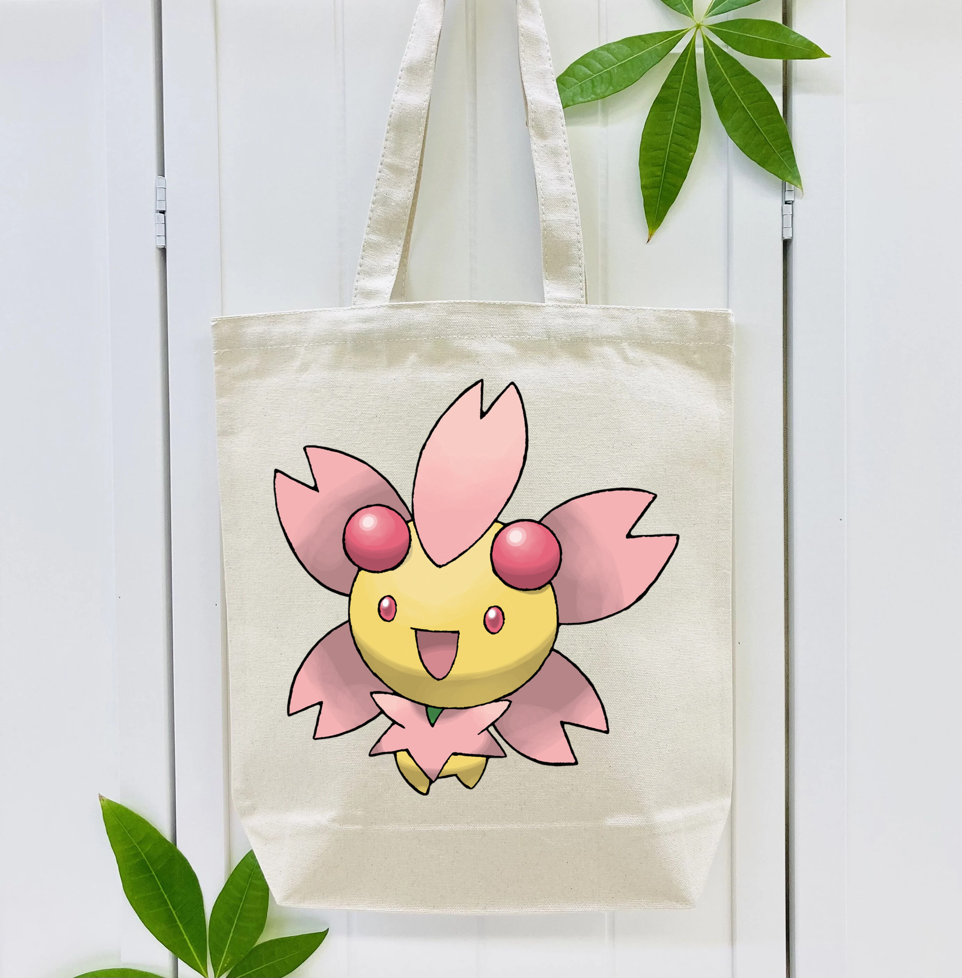 ポケットモンスター Pokémon 縦型キャンバス生地手提げバッグ　トートバッグ