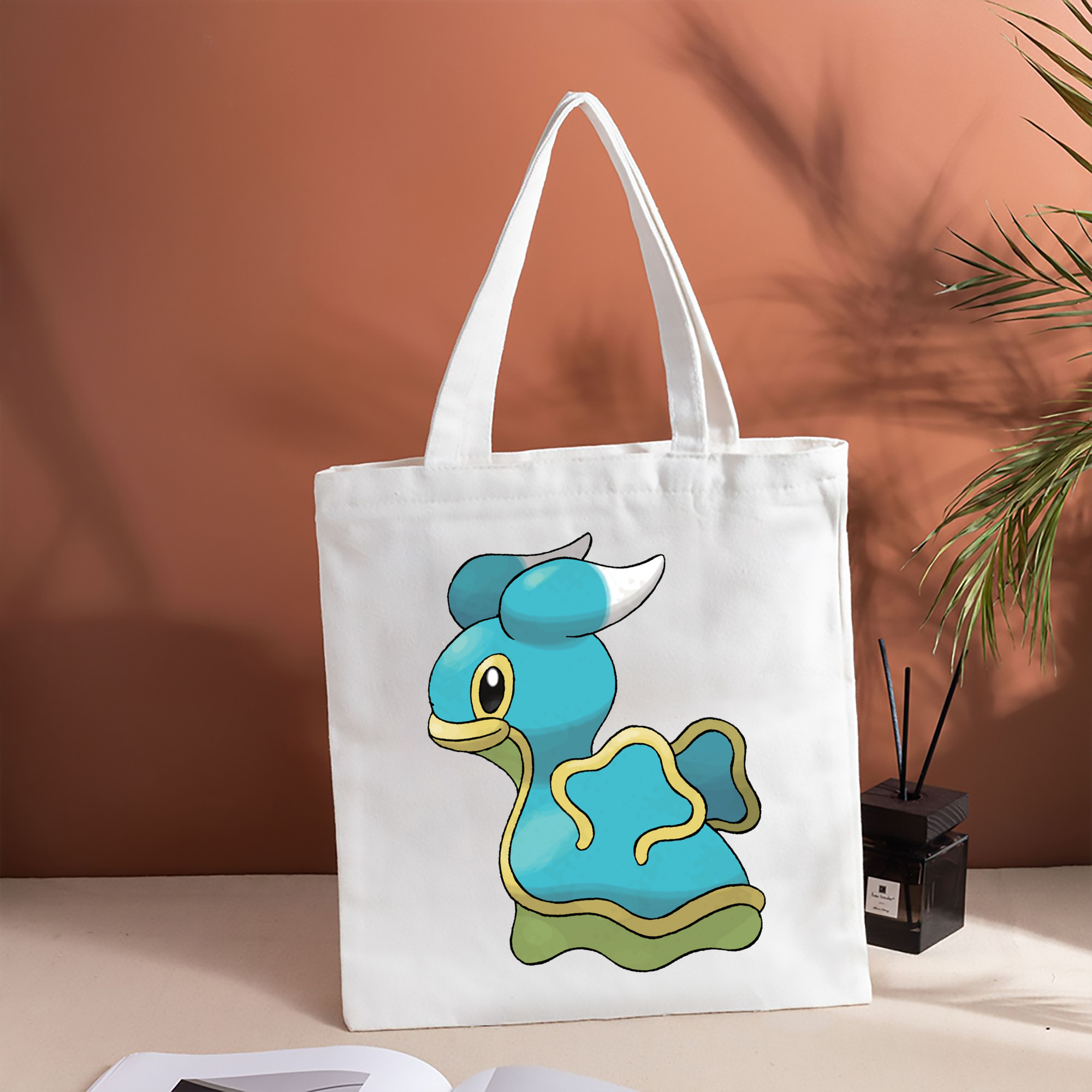 ポケットモンスター Pokémon 縦型キャンバス生地手提げバッグ　トートバッグ