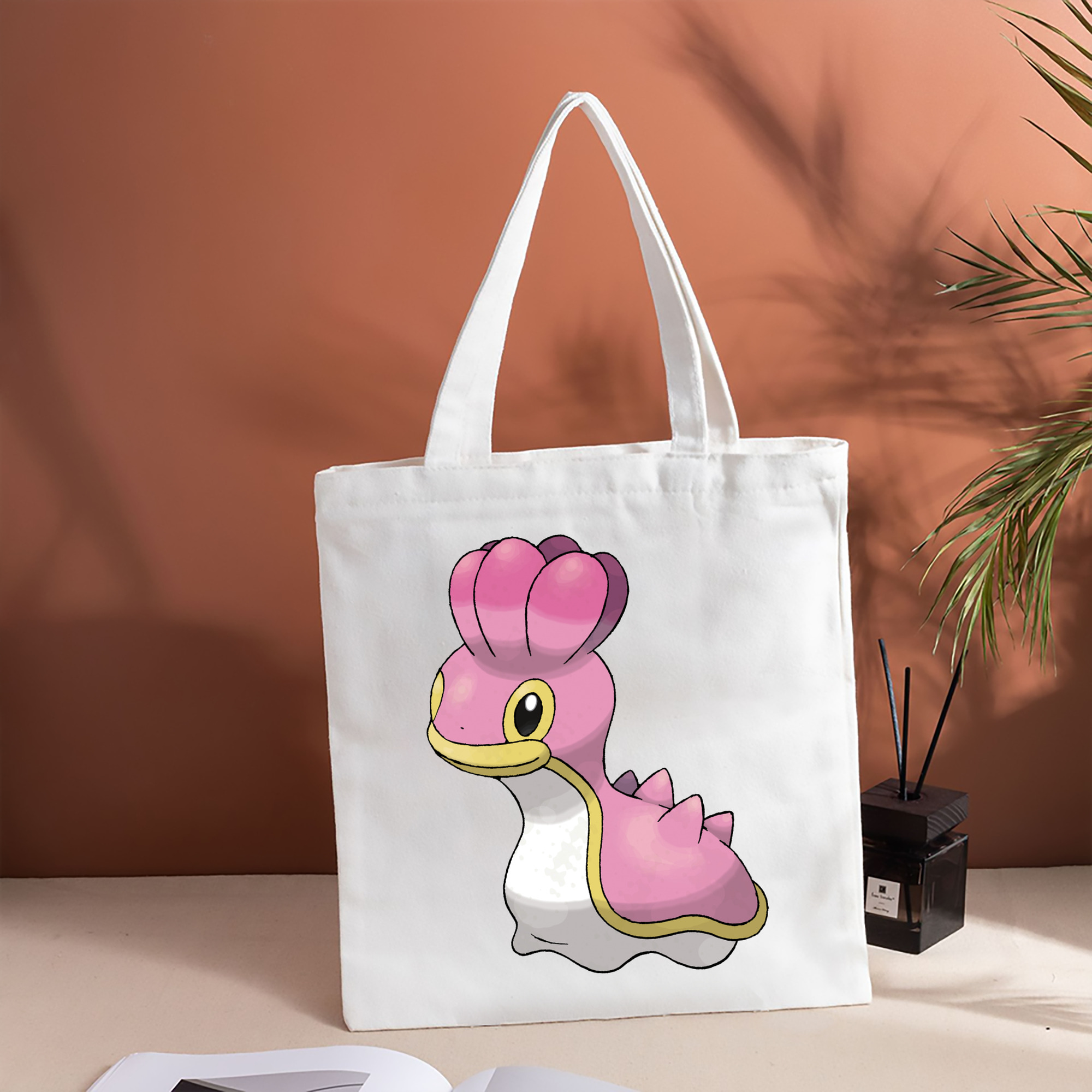 ポケットモンスター Pokémon 縦型キャンバス生地手提げバッグ　トートバッグ