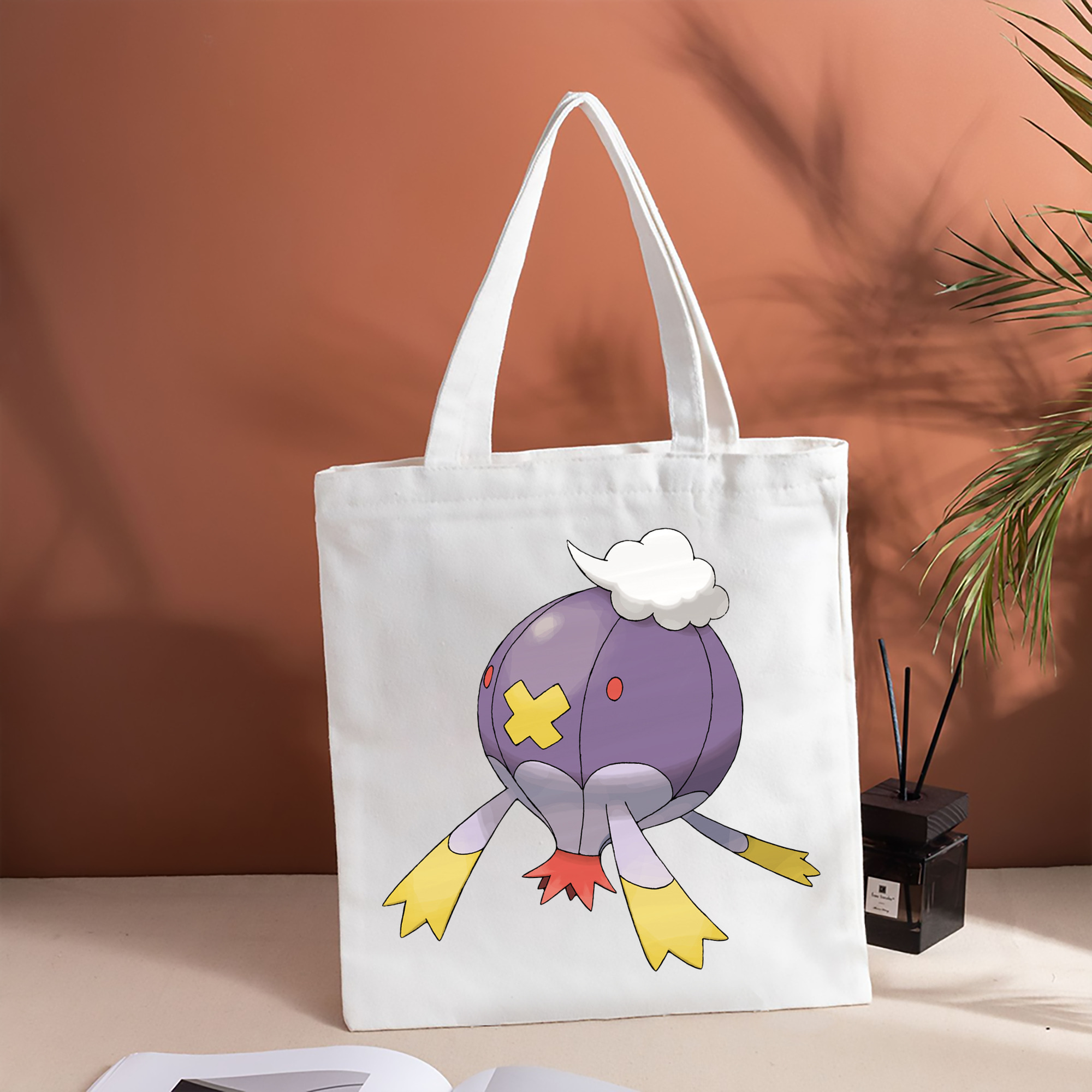 ポケットモンスター Pokémon 縦型キャンバス生地手提げバッグ　トートバッグ