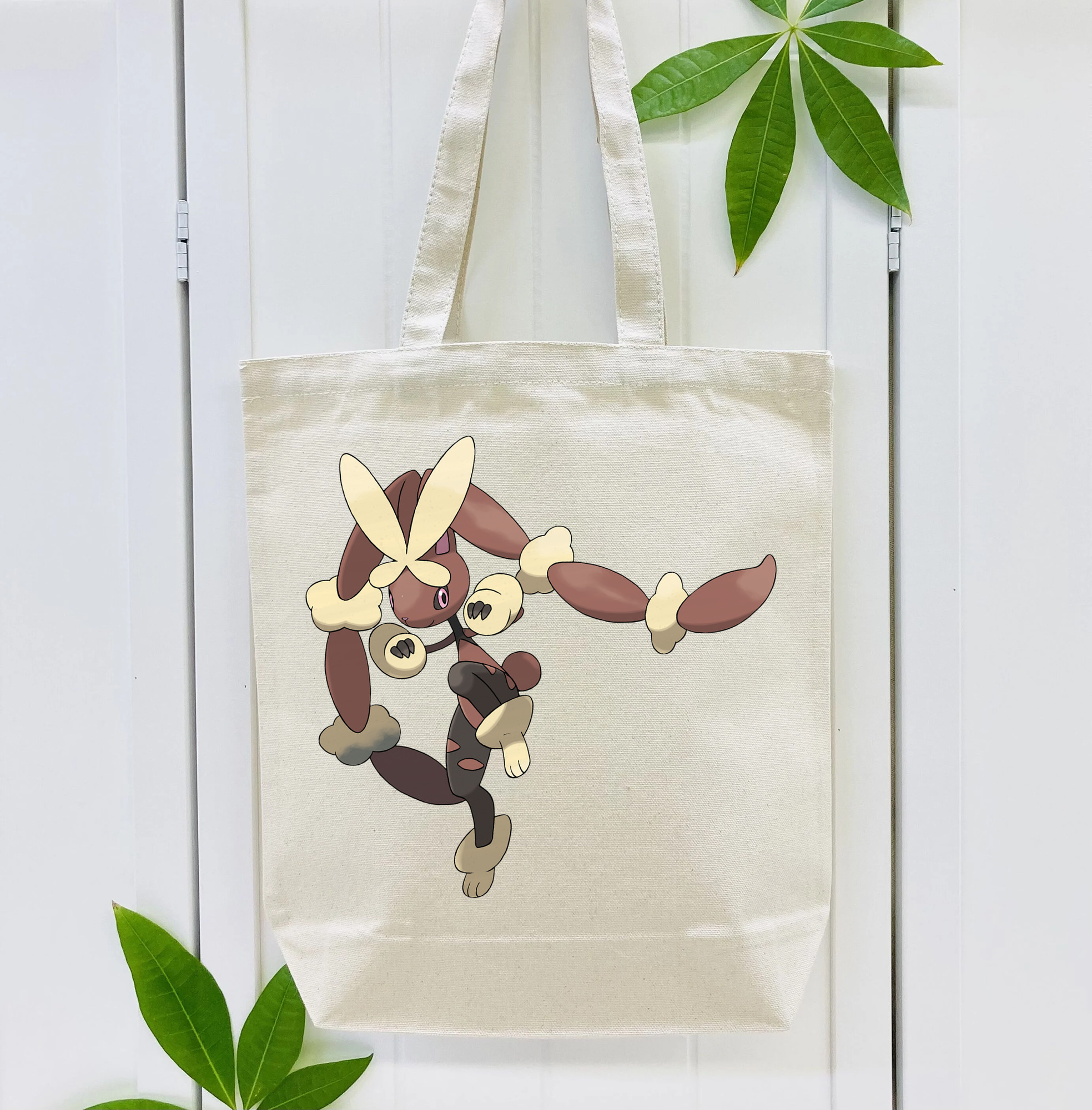 ポケットモンスター Pokémon 縦型キャンバス生地手提げバッグ　トートバッグ