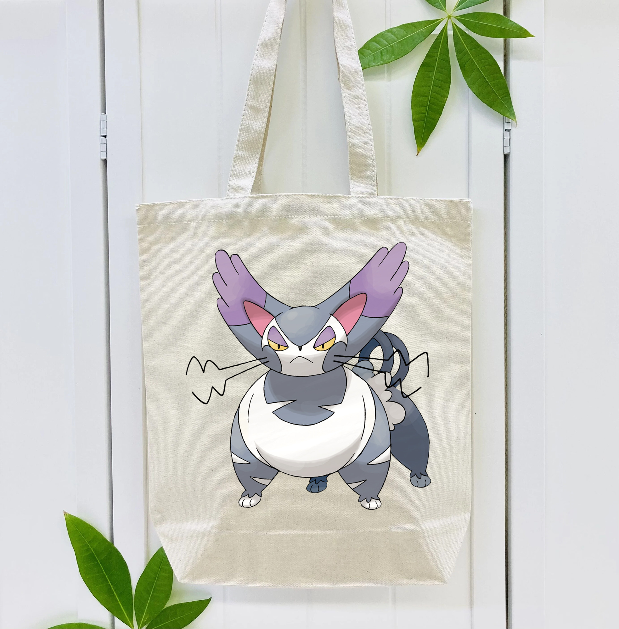 ポケットモンスター Pokémon 縦型キャンバス生地手提げバッグ　トートバッグ