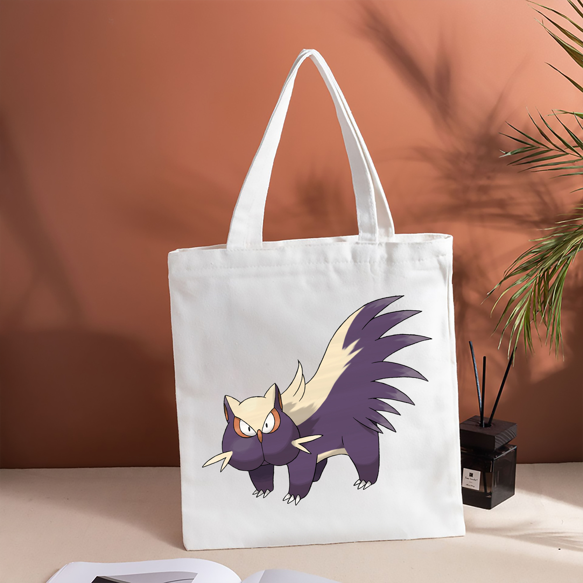 ポケットモンスター Pokémon 縦型キャンバス生地手提げバッグ　トートバッグ