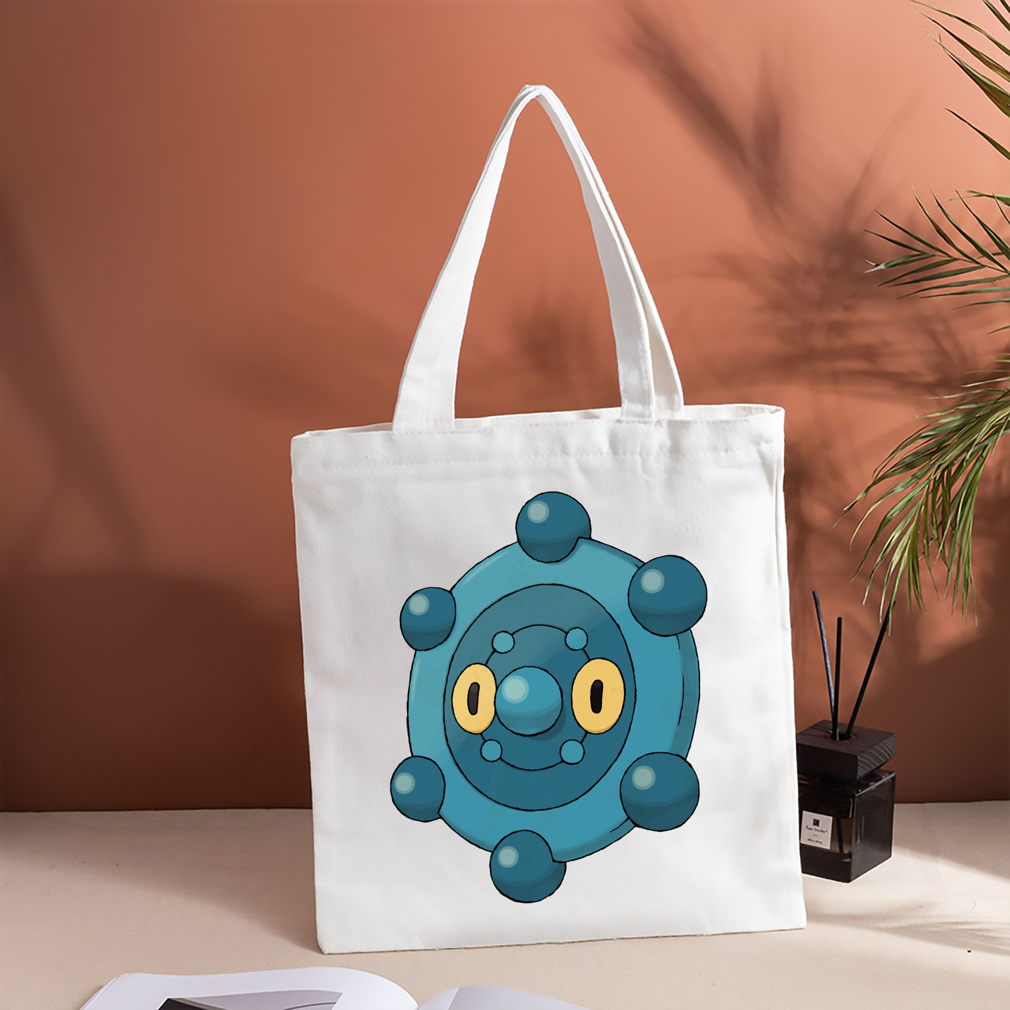 ポケットモンスター Pokémon 縦型キャンバス生地手提げバッグ　トートバッグ