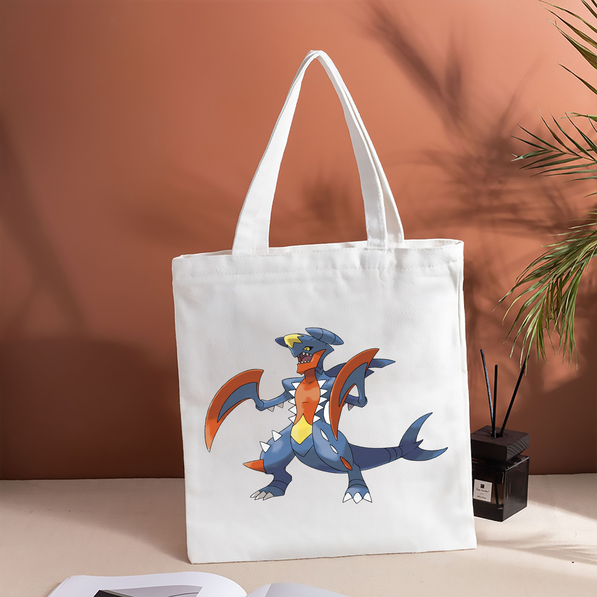 ポケットモンスター Pokémon 縦型キャンバス生地手提げバッグ　トートバッグ
