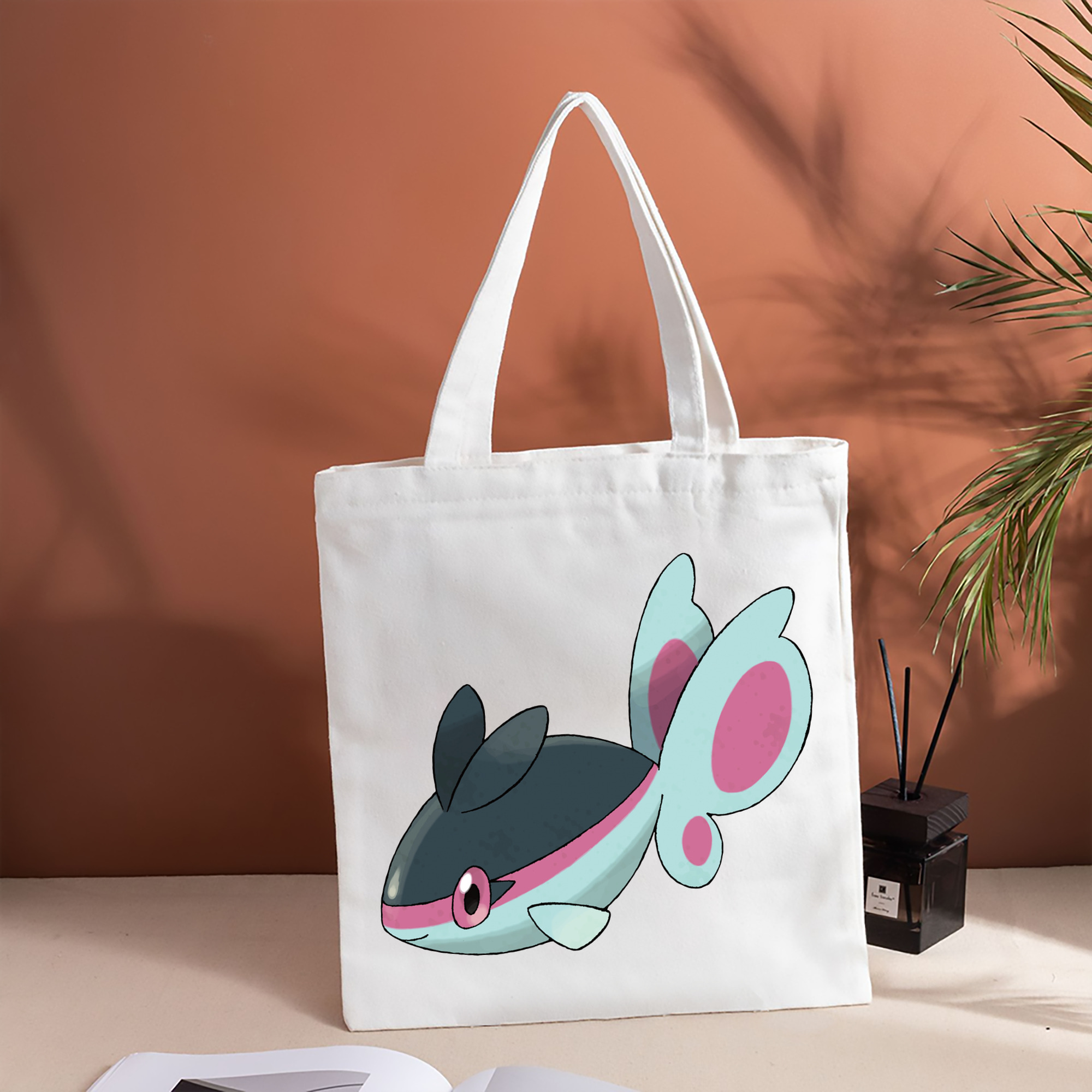 ポケットモンスター Pokémon 縦型キャンバス生地手提げバッグ　トートバッグ
