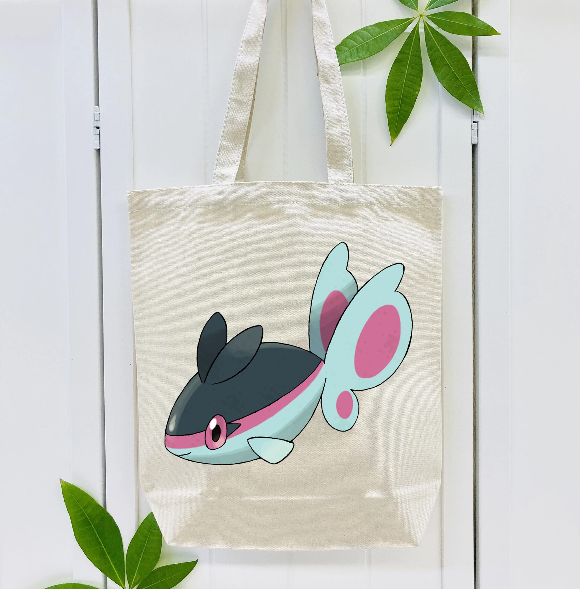 ポケットモンスター Pokémon 縦型キャンバス生地手提げバッグ　トートバッグ