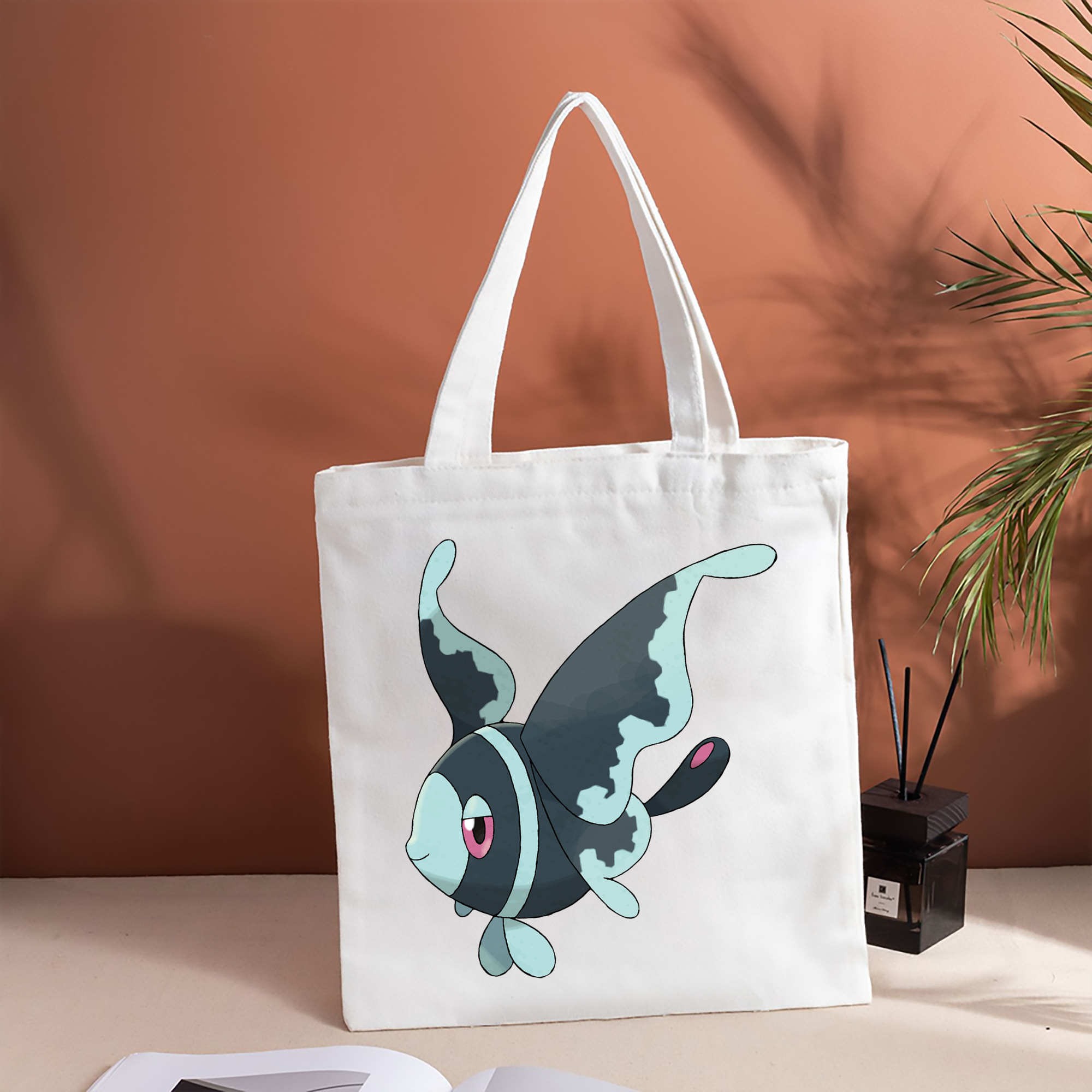 ポケットモンスター Pokémon 縦型キャンバス生地手提げバッグ　トートバッグ