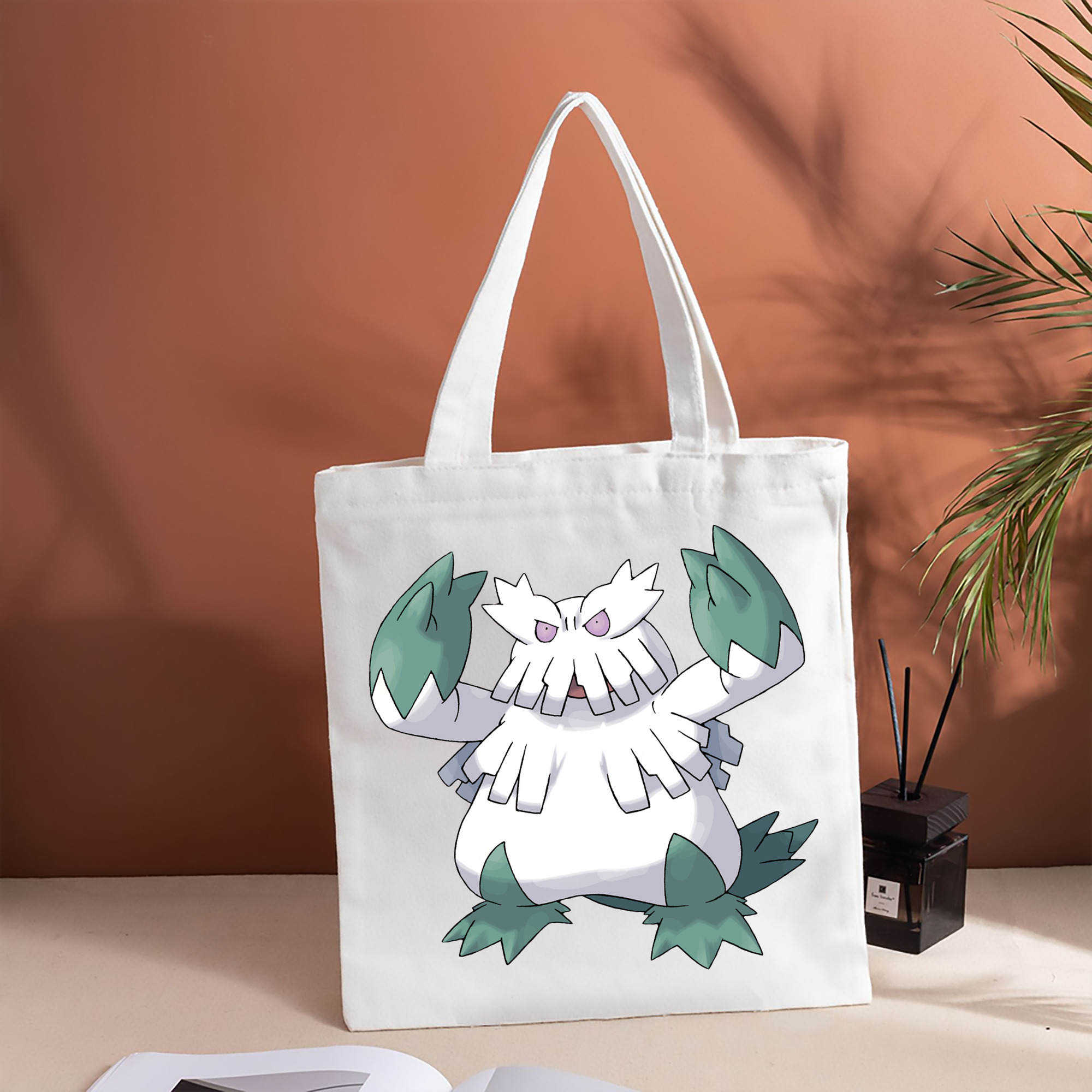 ポケットモンスター Pokémon 縦型キャンバス生地手提げバッグ　トートバッグ