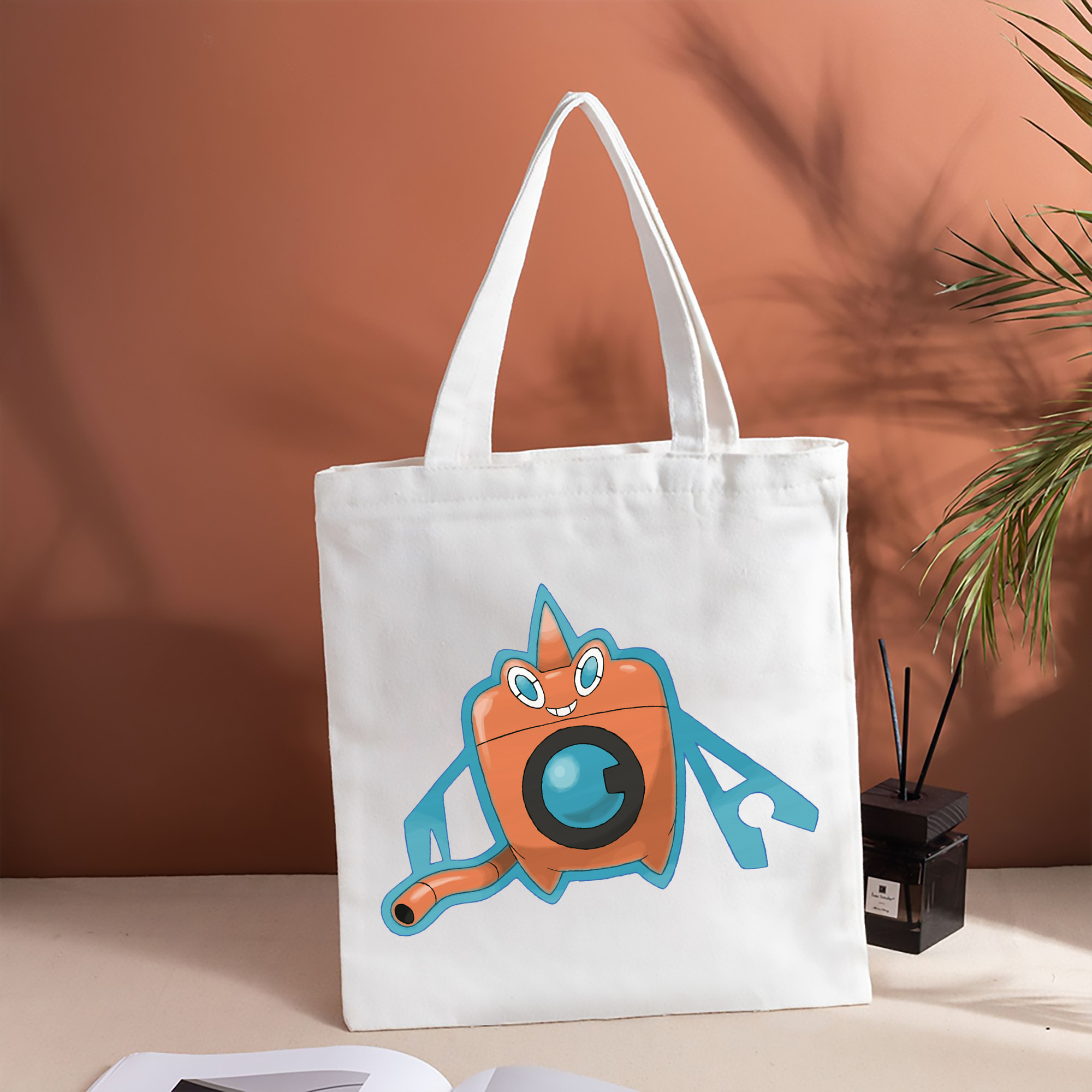 ポケットモンスター Pokémon 縦型キャンバス生地手提げバッグ　トートバッグ