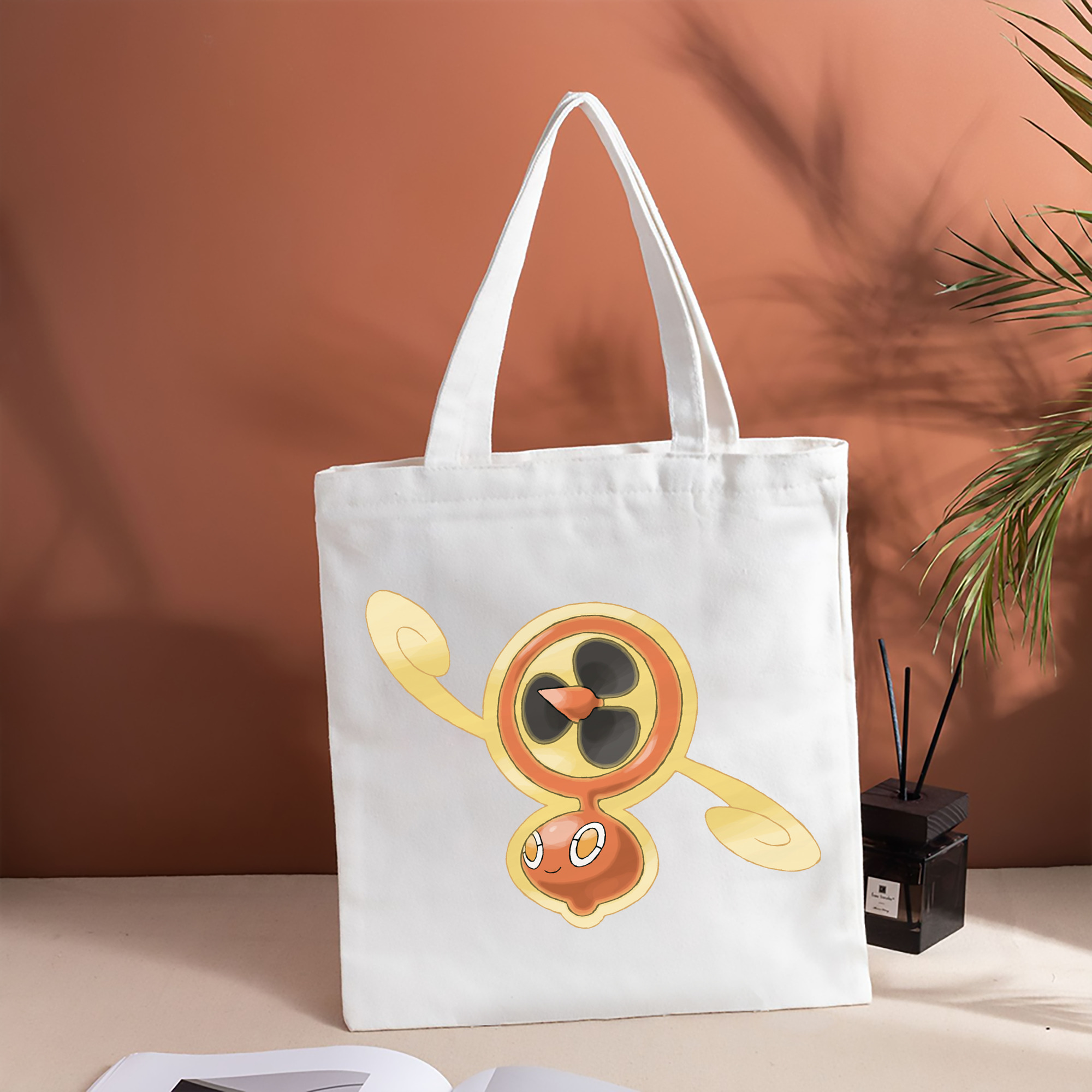 ポケットモンスター Pokémon 縦型キャンバス生地手提げバッグ　トートバッグ