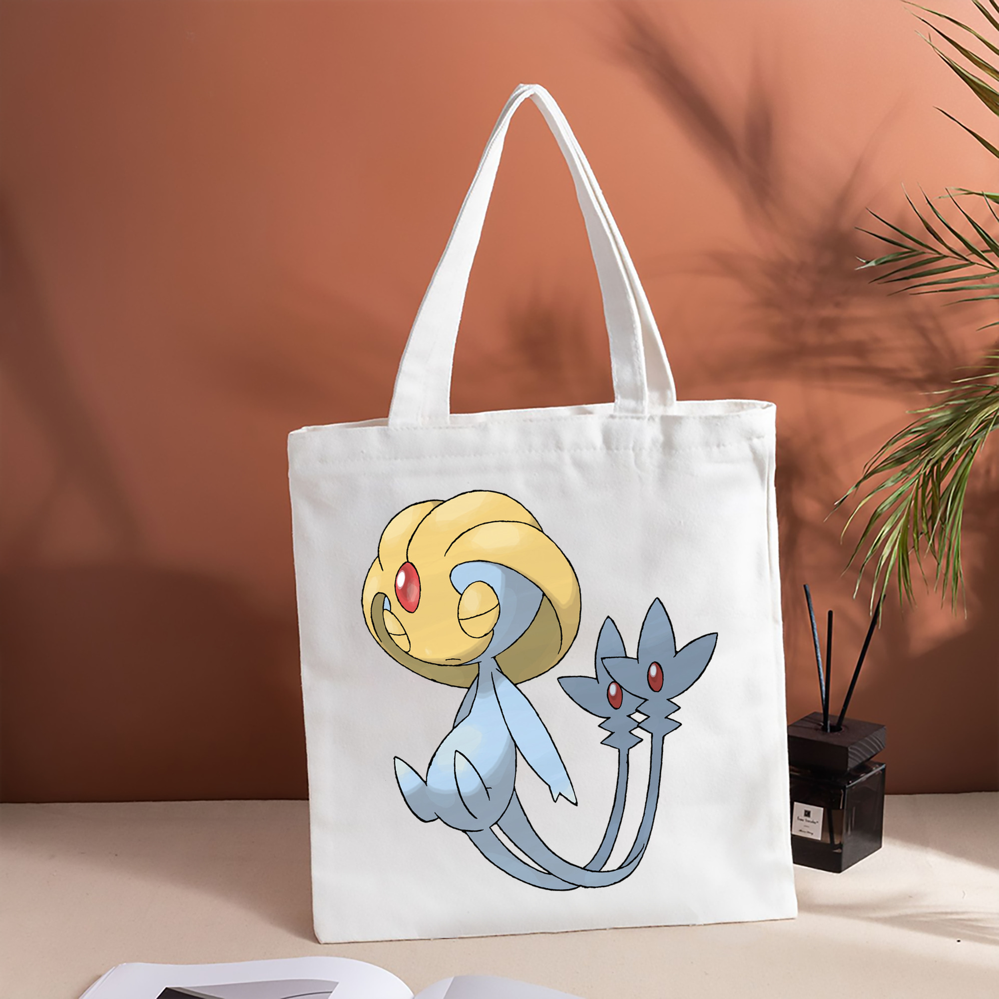 ポケットモンスター Pokémon 縦型キャンバス生地手提げバッグ　トートバッグ