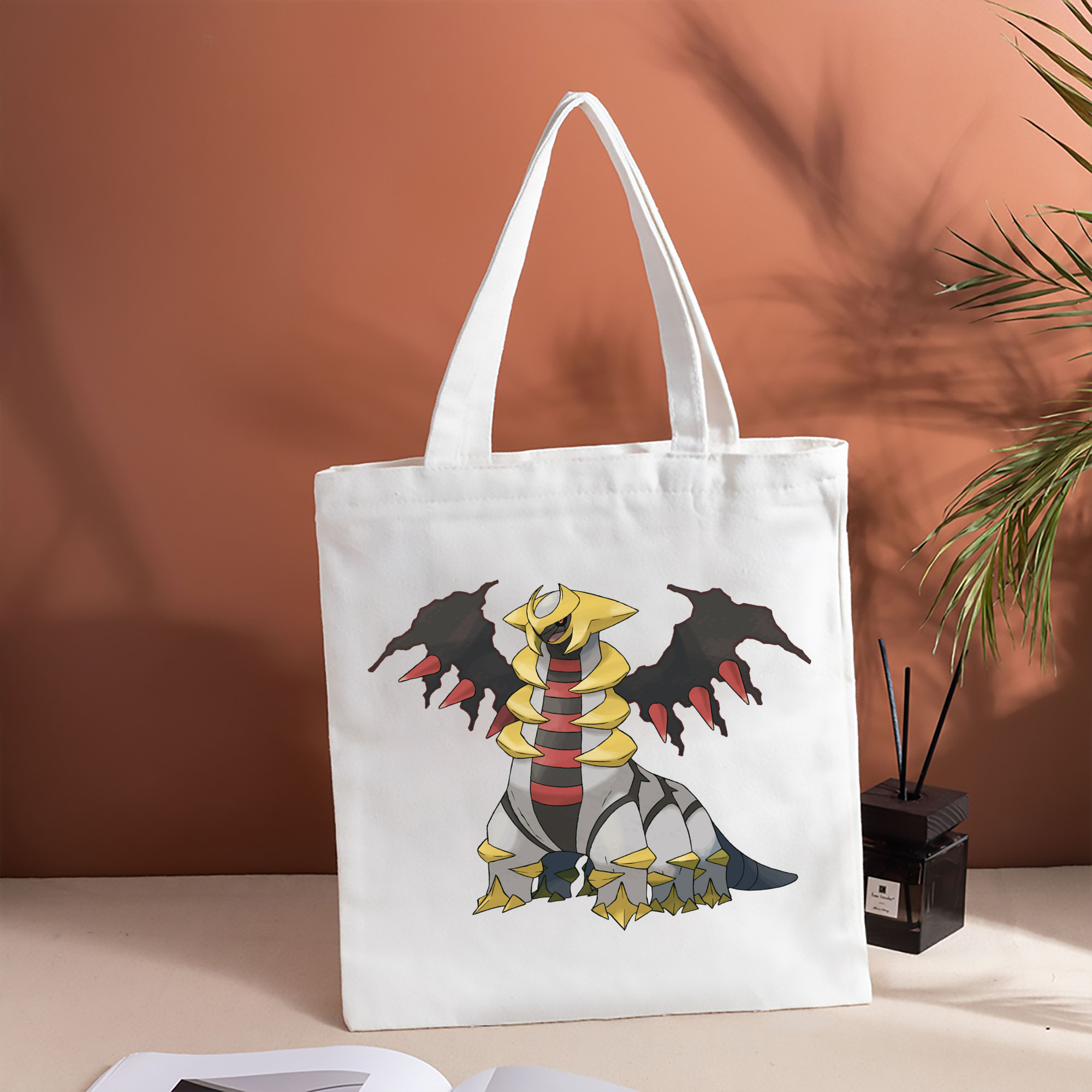 ポケットモンスター Pokémon 縦型キャンバス生地手提げバッグ　トートバッグ