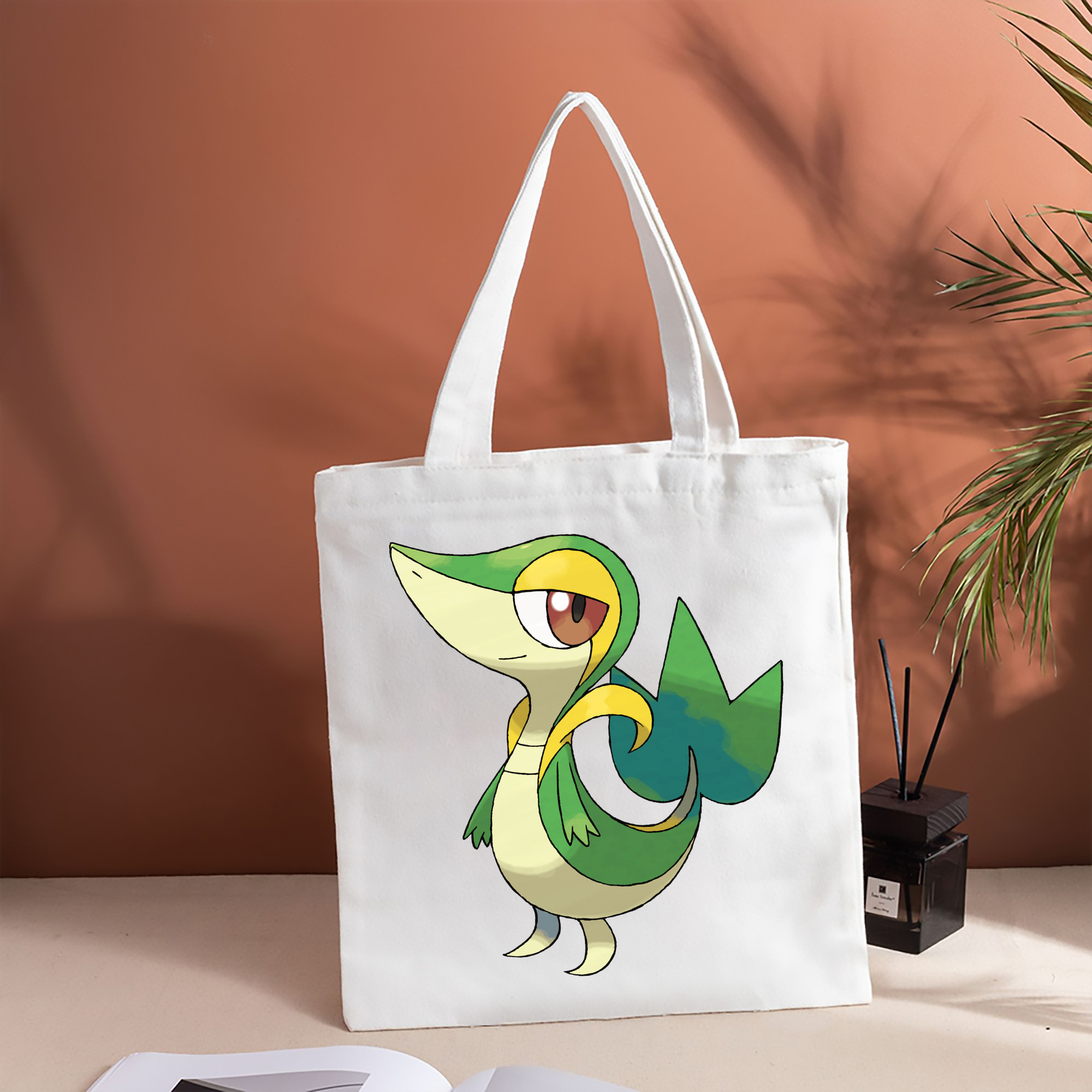 ポケットモンスター Pokémon 縦型キャンバス生地手提げバッグ　トートバッグ