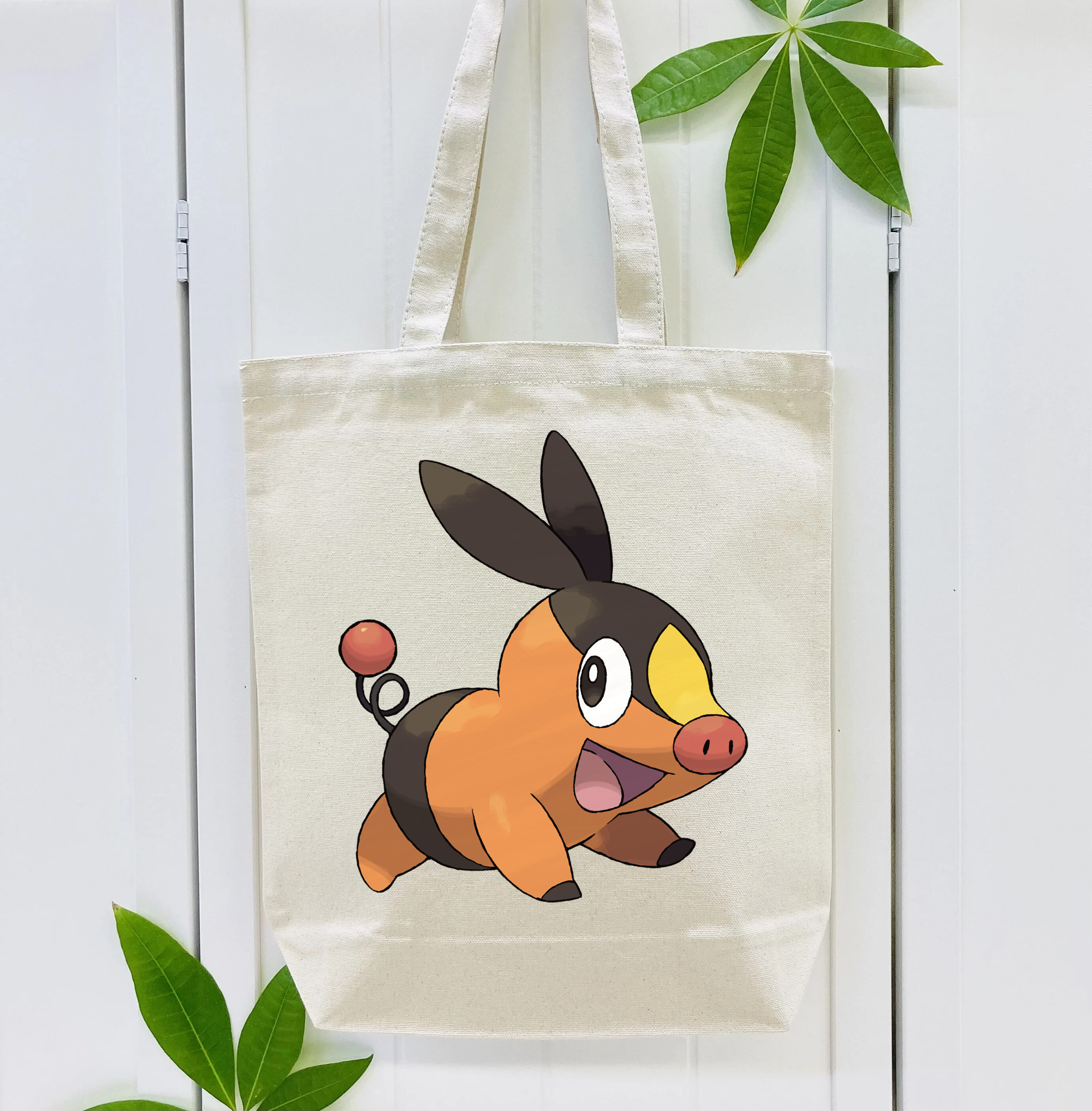 ポケットモンスター Pokémon 縦型キャンバス生地手提げバッグ　トートバッグ