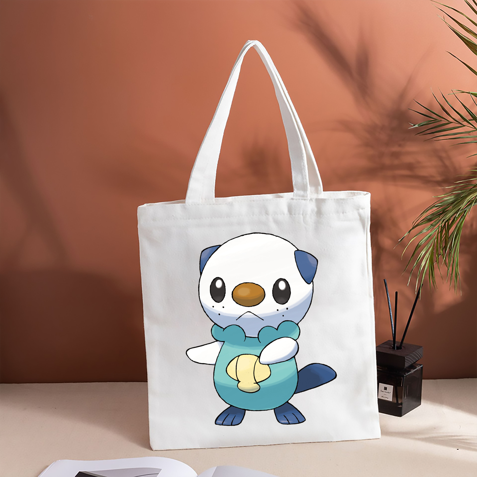 ポケットモンスター Pokémon 縦型キャンバス生地手提げバッグ　トートバッグ