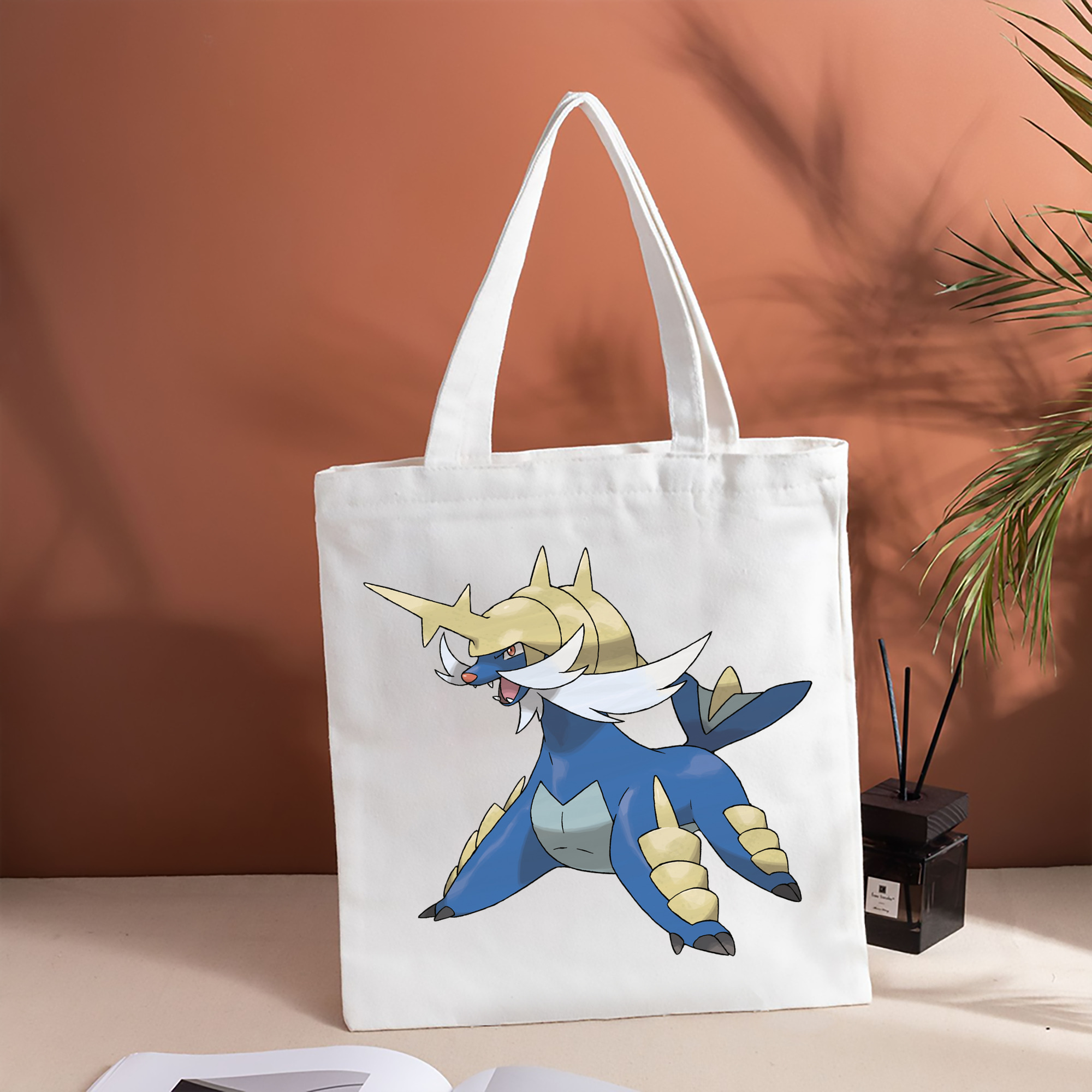 ポケットモンスター Pokémon 縦型キャンバス生地手提げバッグ　トートバッグ