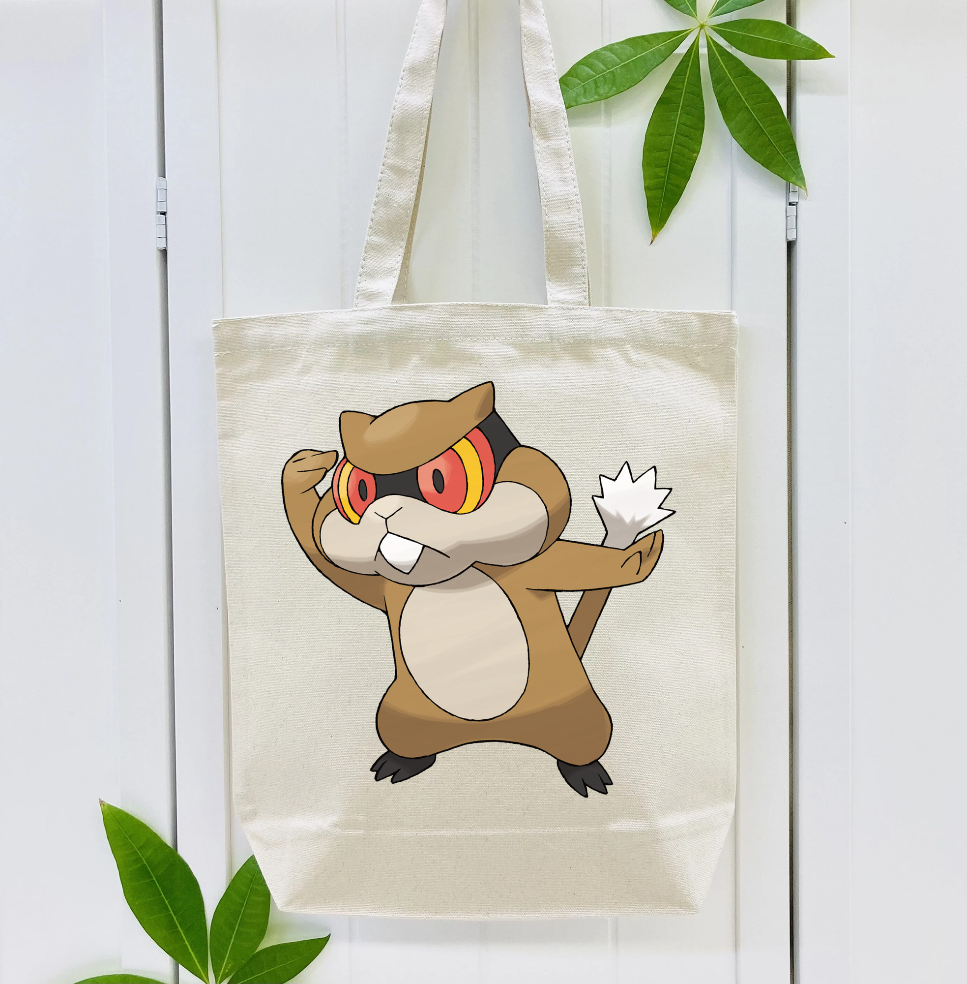ポケットモンスター Pokémon 縦型キャンバス生地手提げバッグ　トートバッグ